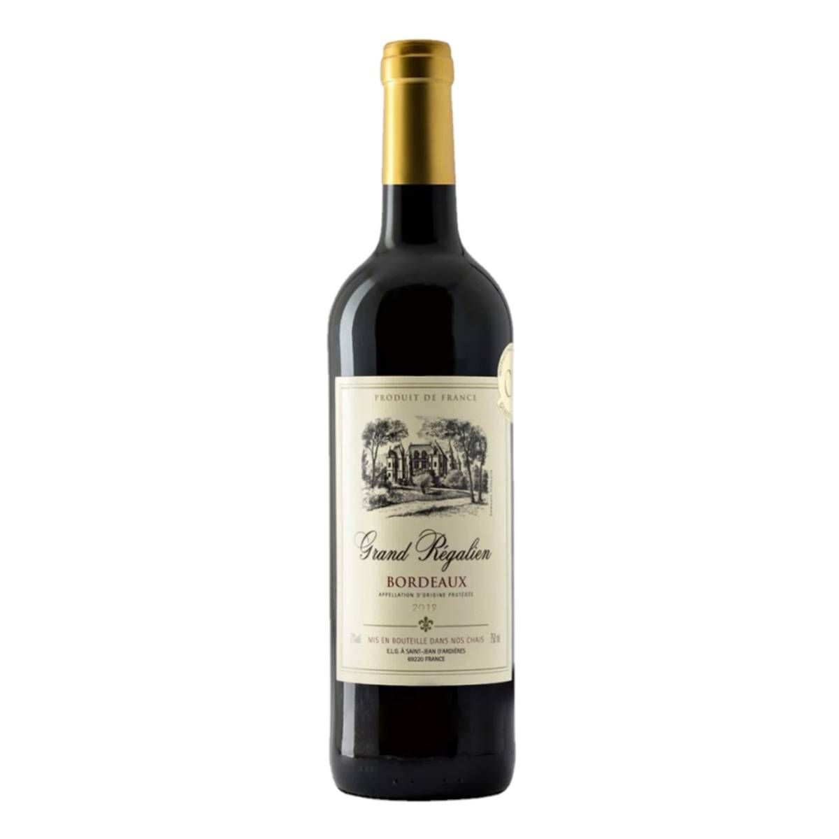 VINHO TINTO GRAND REGALIEN BORDEAUX A.O.P.