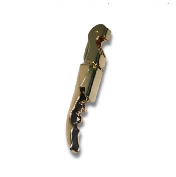 ABRIDOR DE GARRAFAS SACA ROLHAS DOURADO