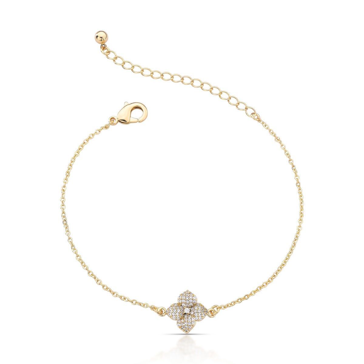 Pulseira Clover Crystal