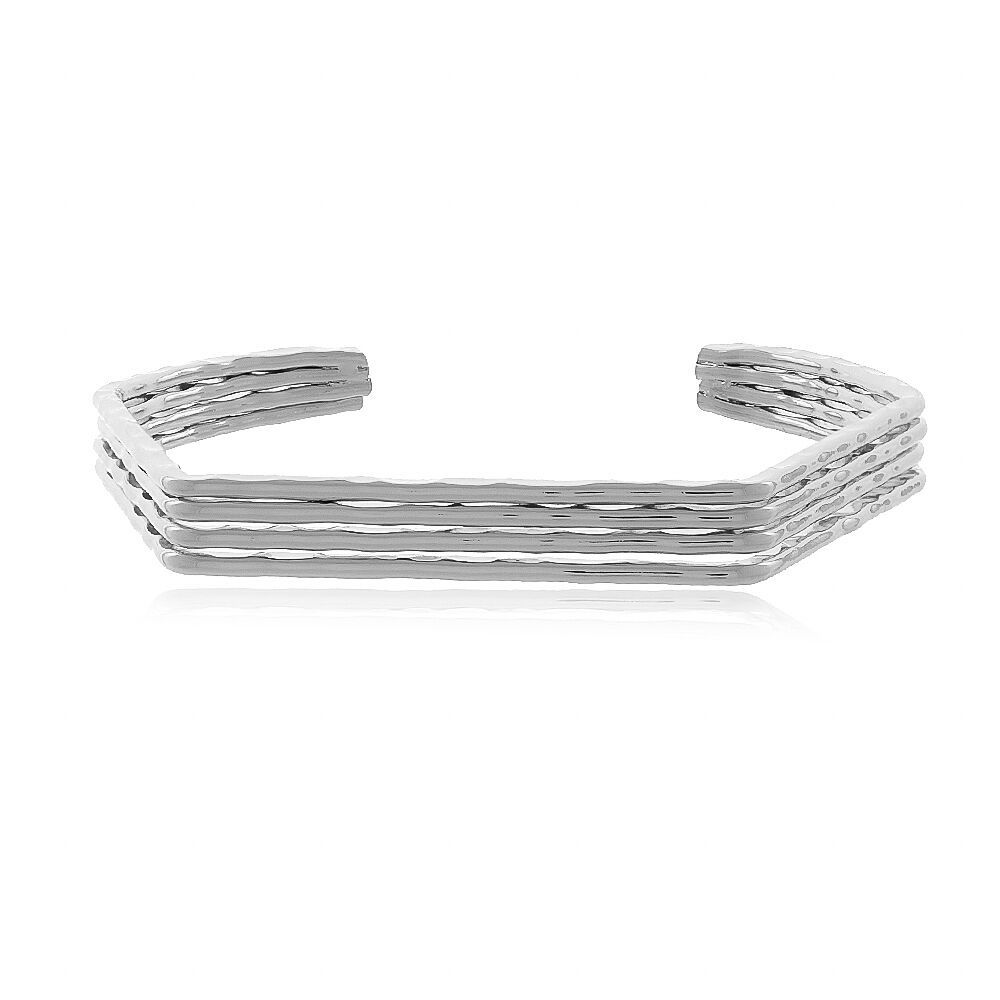 pulseira bracelete hexagono