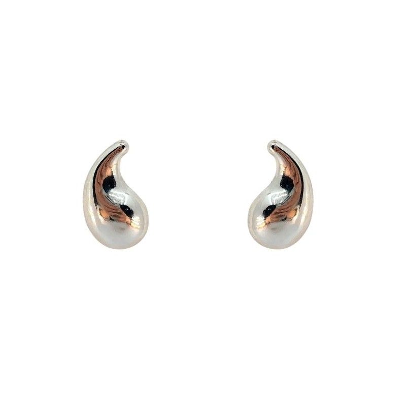 Brinco Vírgula Prateado