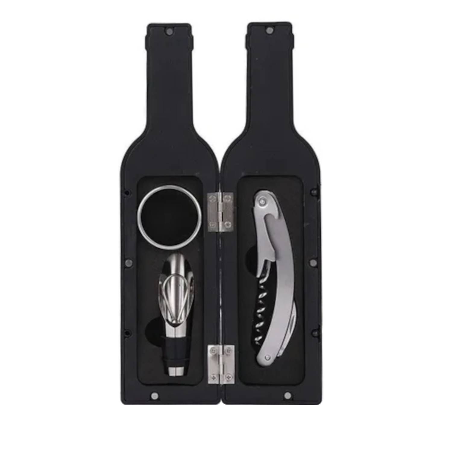 Kit Sommelier Compacto de 3 peças - Garrafa pequena