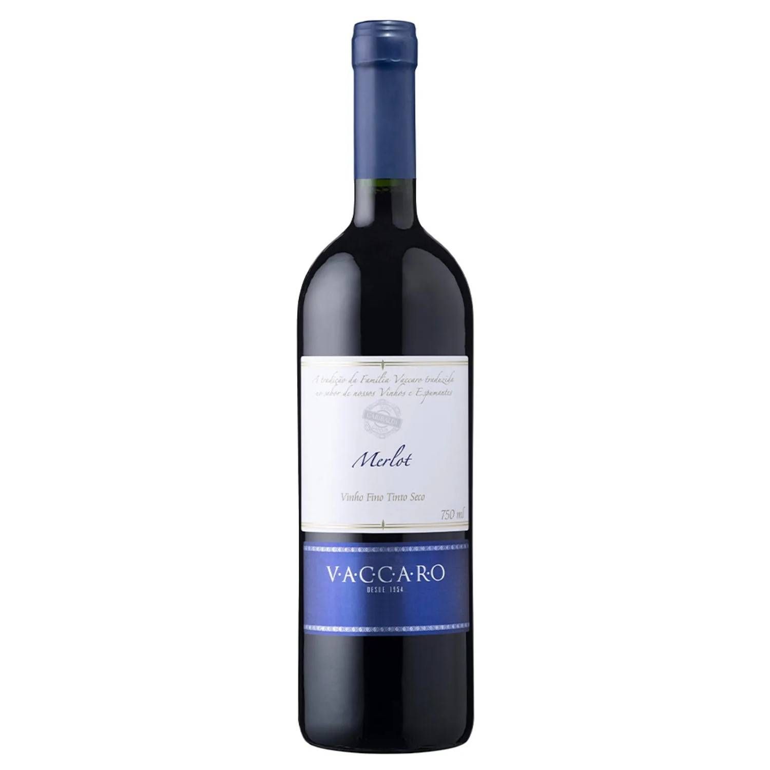 Vaccaro Vinho Tinto Merlot 2021