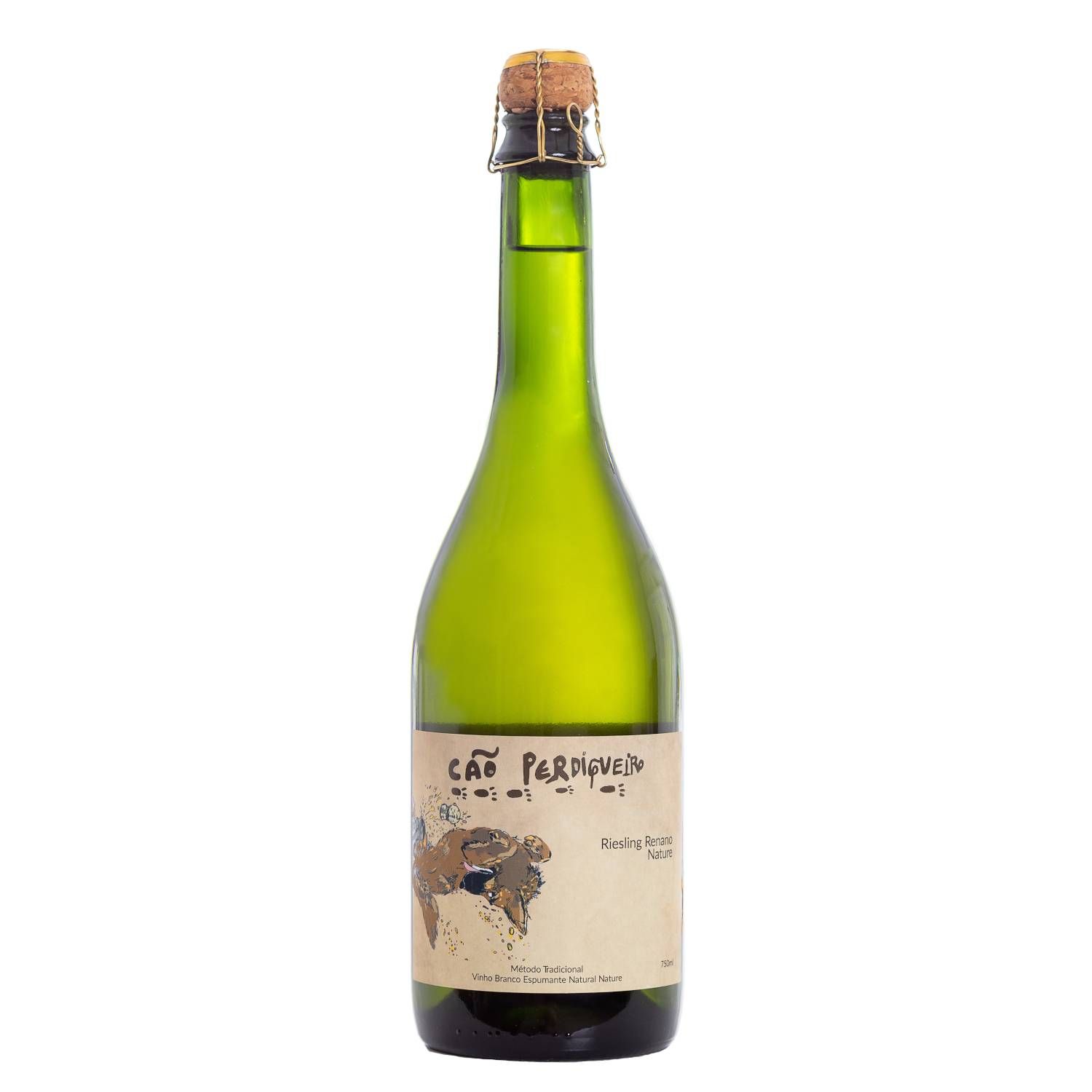 Cão Perdigueiro Espumante Branco Riesling Renano Nature 2021