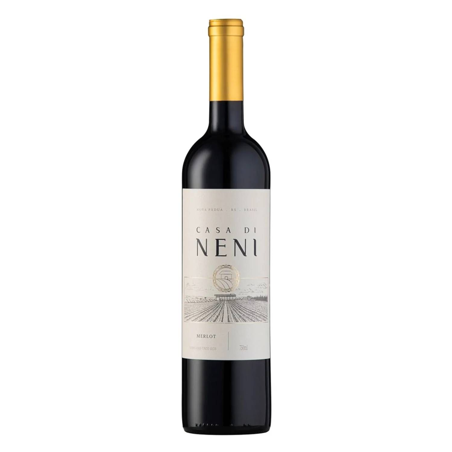 Caetano Vicentino Vinho Tinto Casa di Neni Merlot 2021