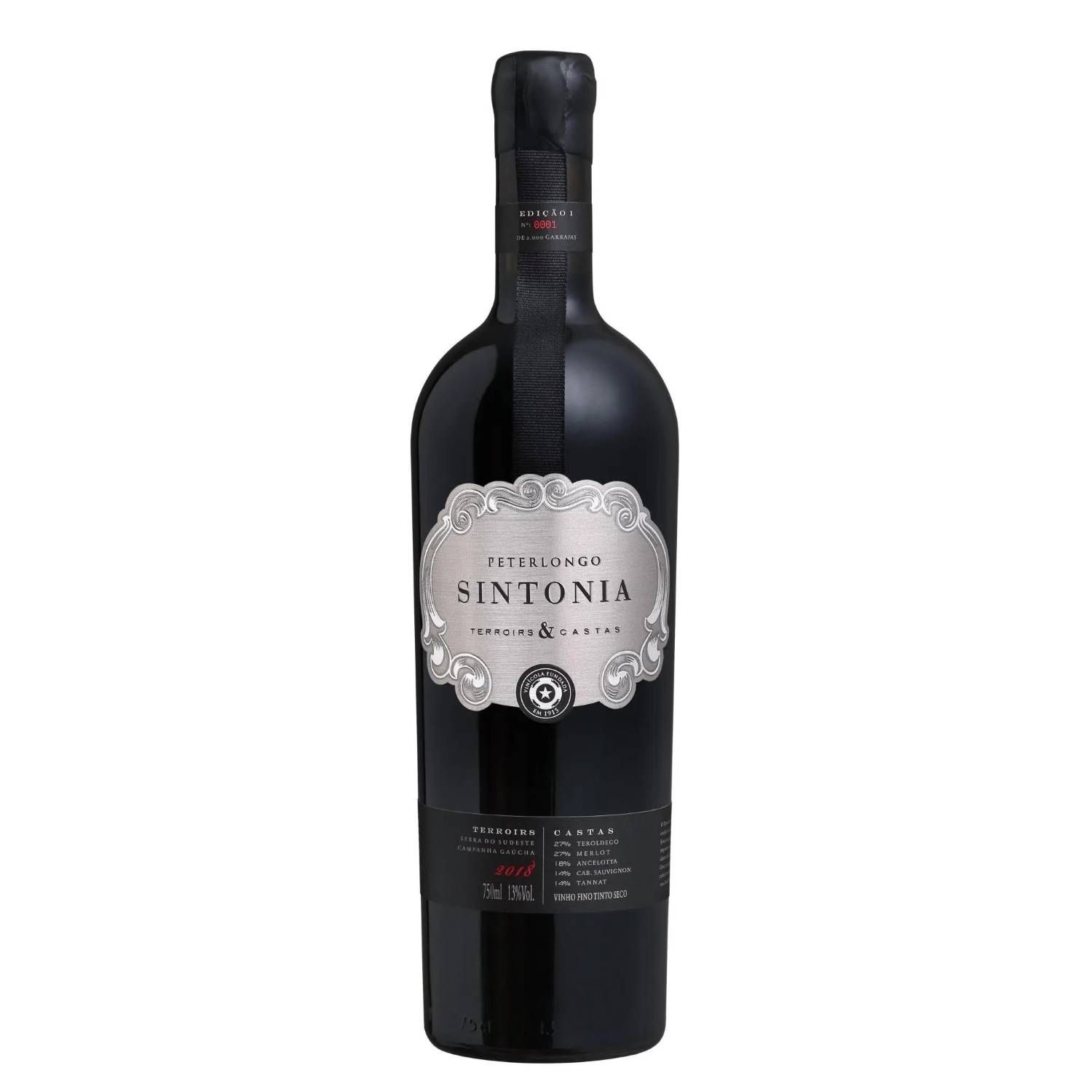 Peterlongo Vinho Tinto Sintonia Terroir & Castas 2018