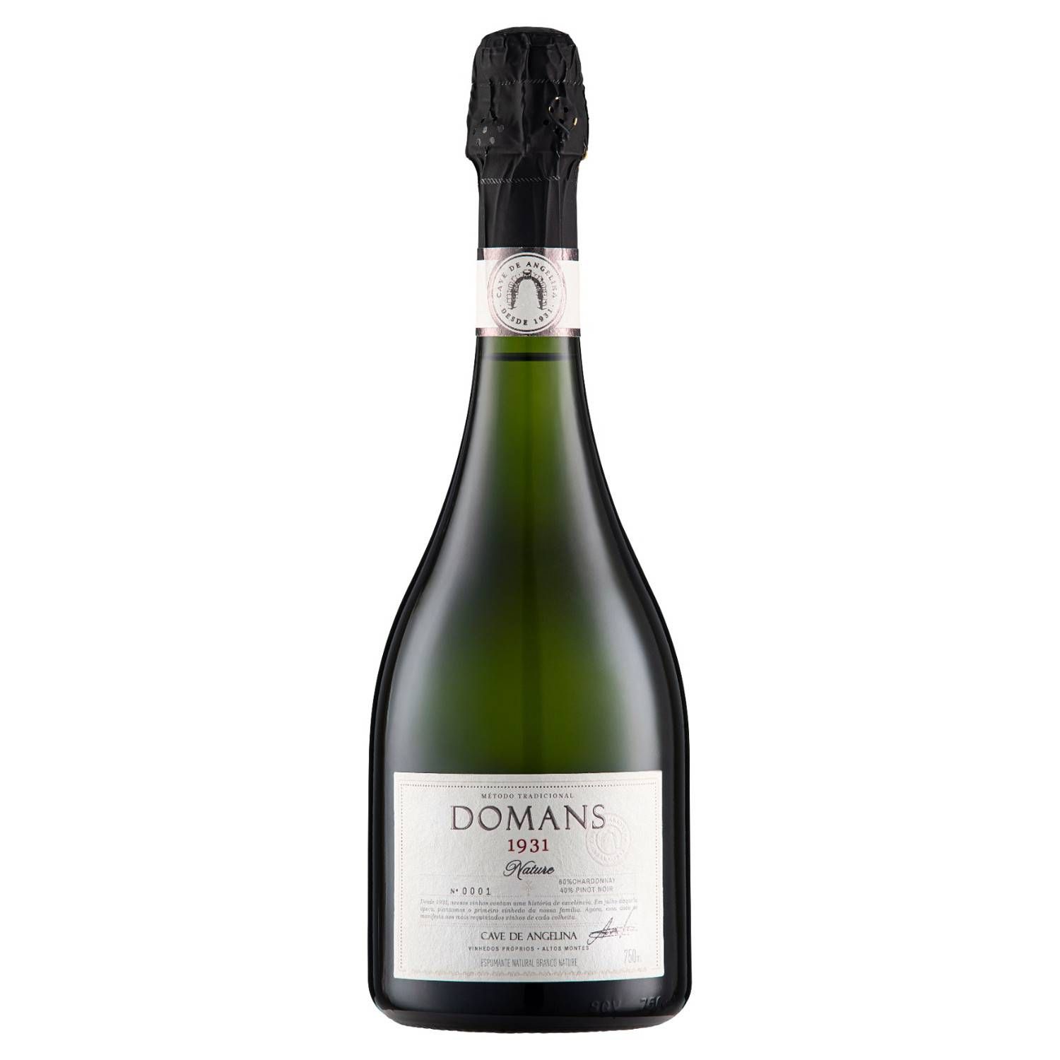 Cave de Angelina Espumante Branco Domans 1931 Nature