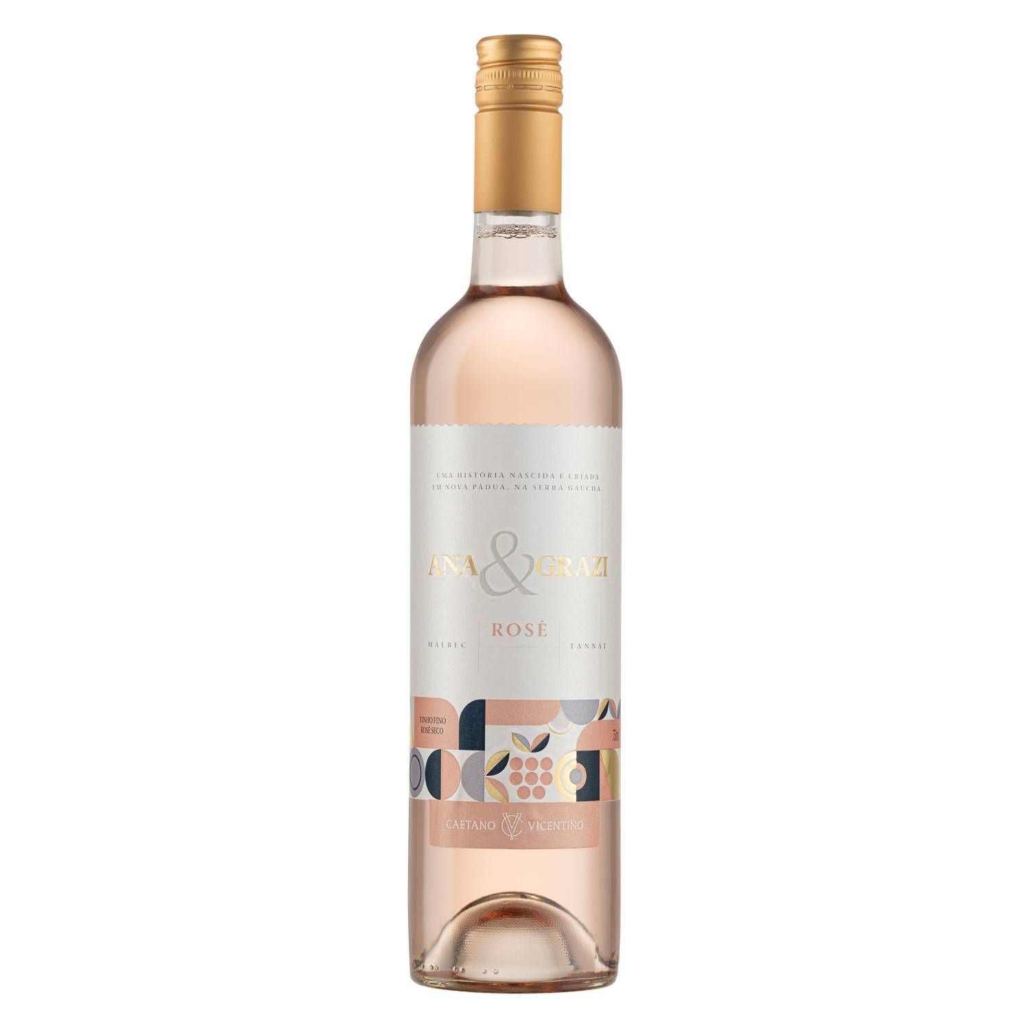 Caetano Vicentino Vinho Rosé Ana&Grazi 2023