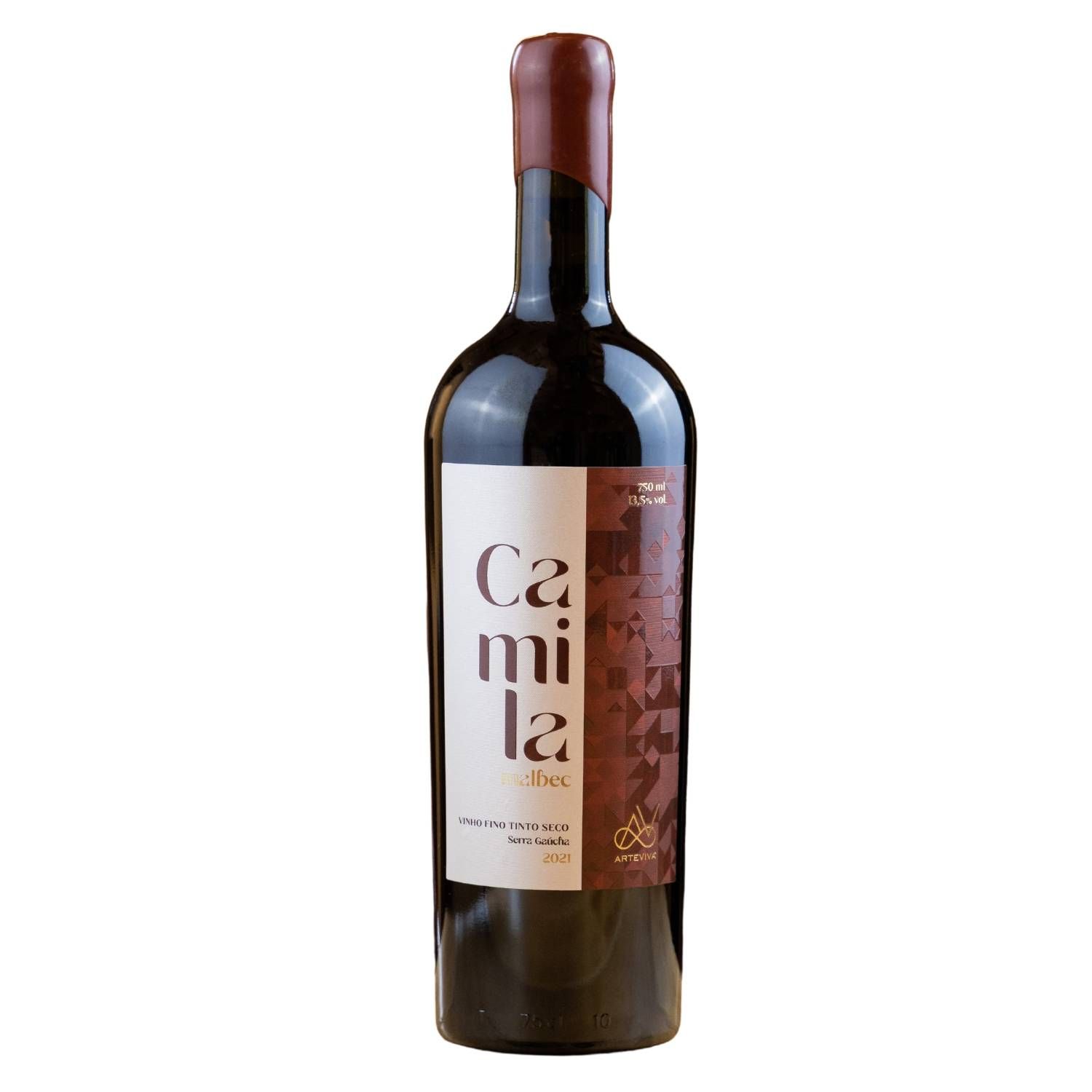 Arte Viva Vinho Tinto Camila Malbec Blend de Safras