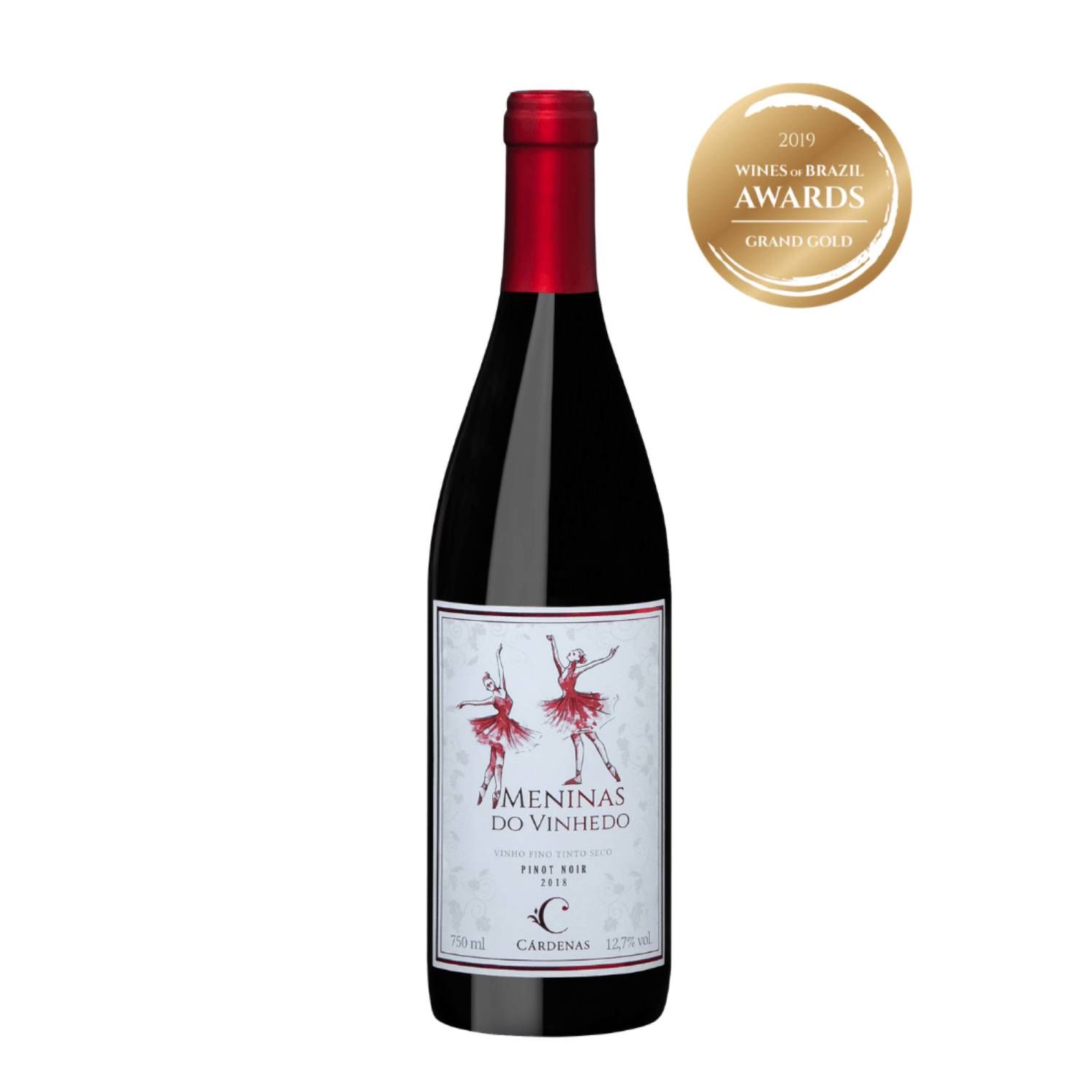 Cárdenas Vinho Tinto Meninas do Vinhedo Pinot Noir 2018