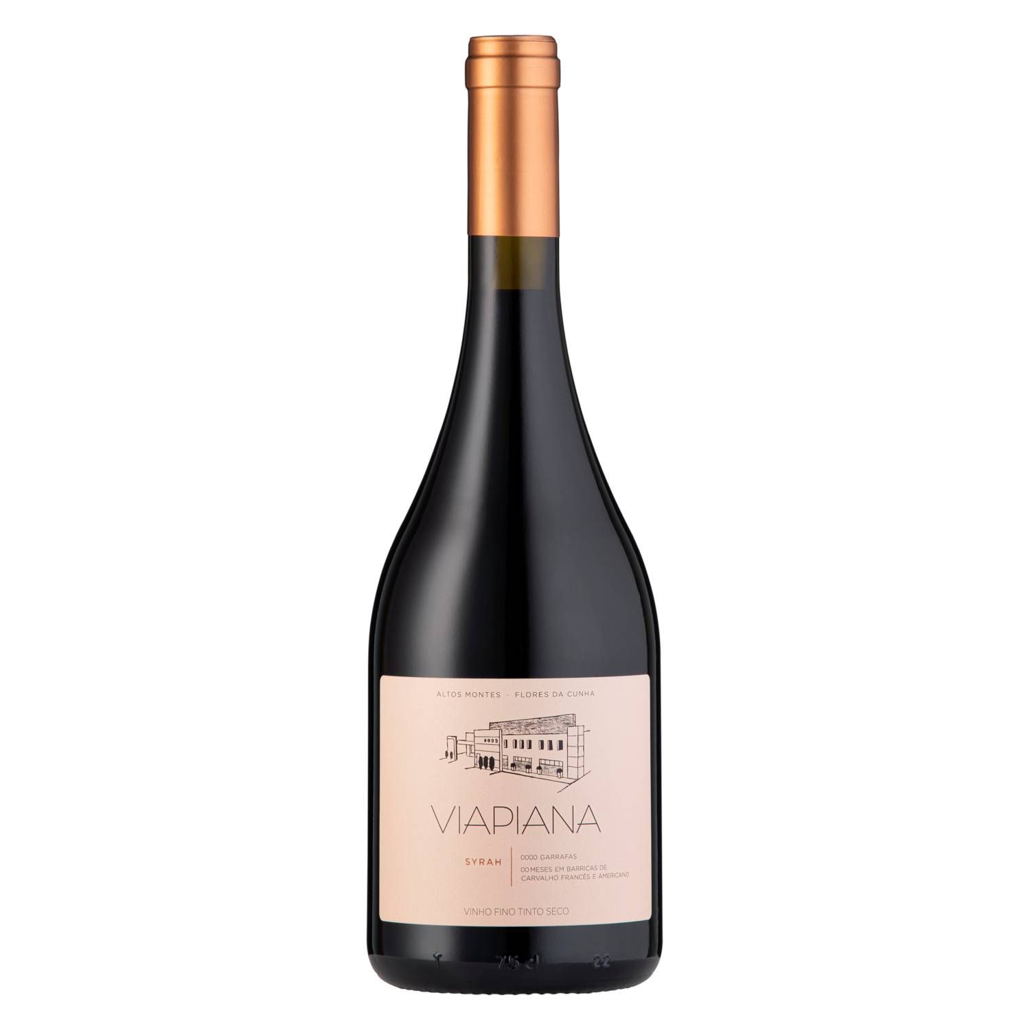 Viapiana Vinho Tinto Syrah 2022