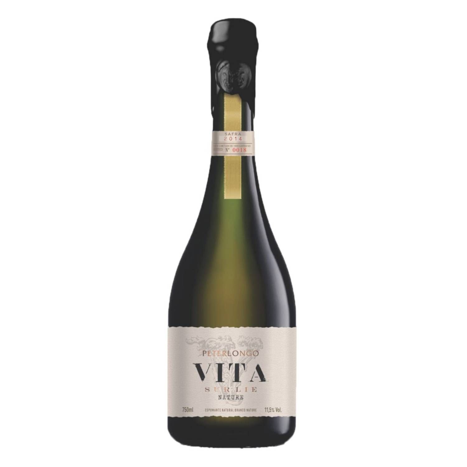 Peterlongo Espumante Branco Vita Sur Lie Nature 2014