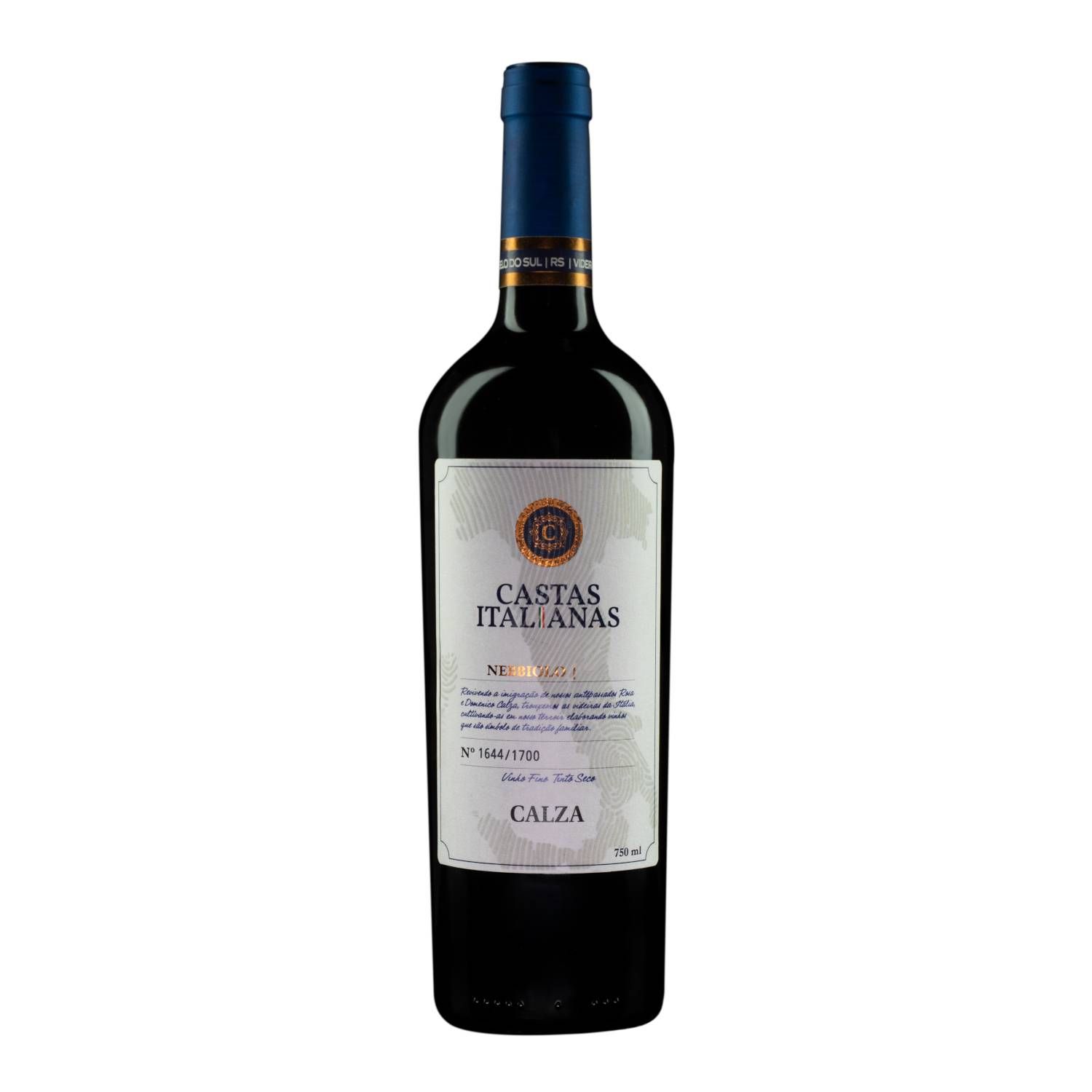 Calza Vinho Tinto Castas Italianas Nebbiolo 2022