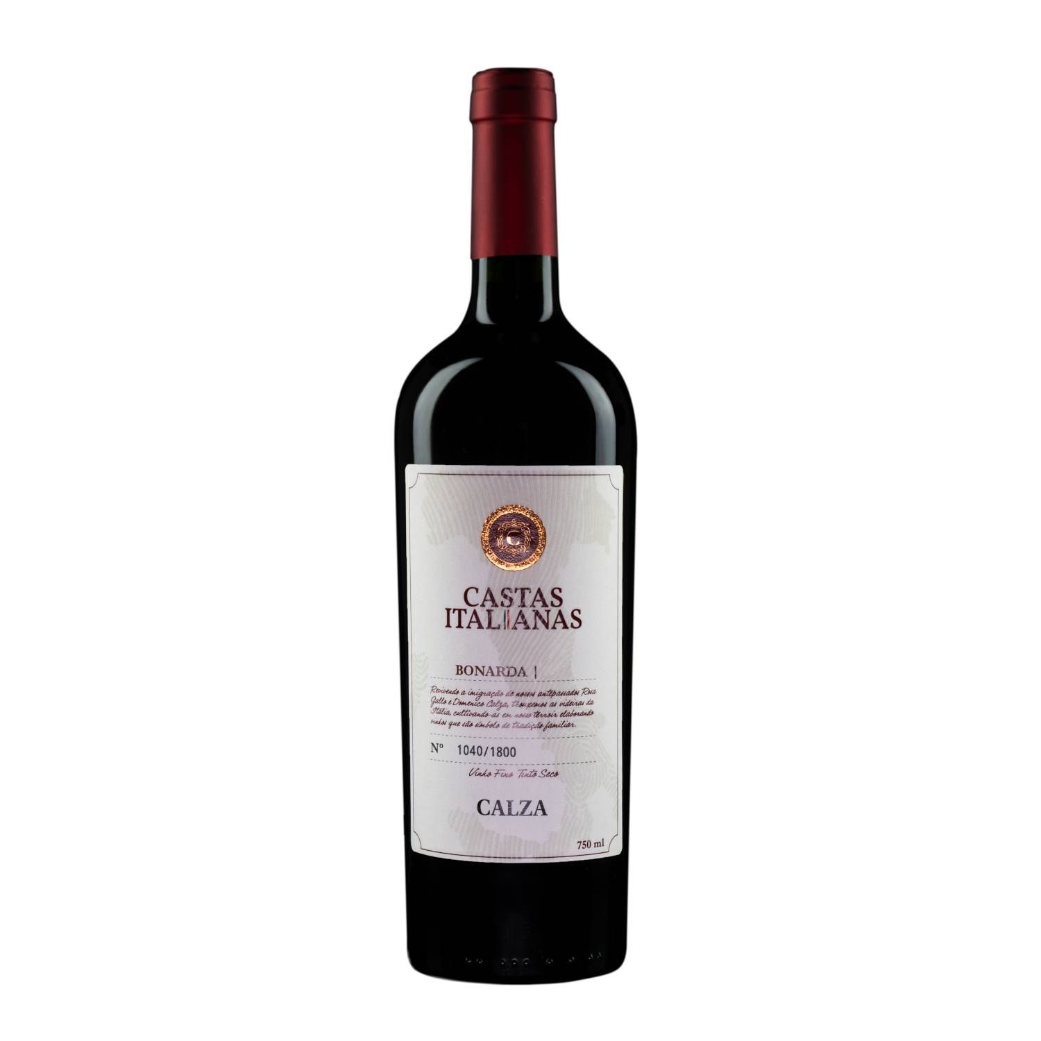 Calza Vinho Tinto Castas Italianas Bonarda 2023