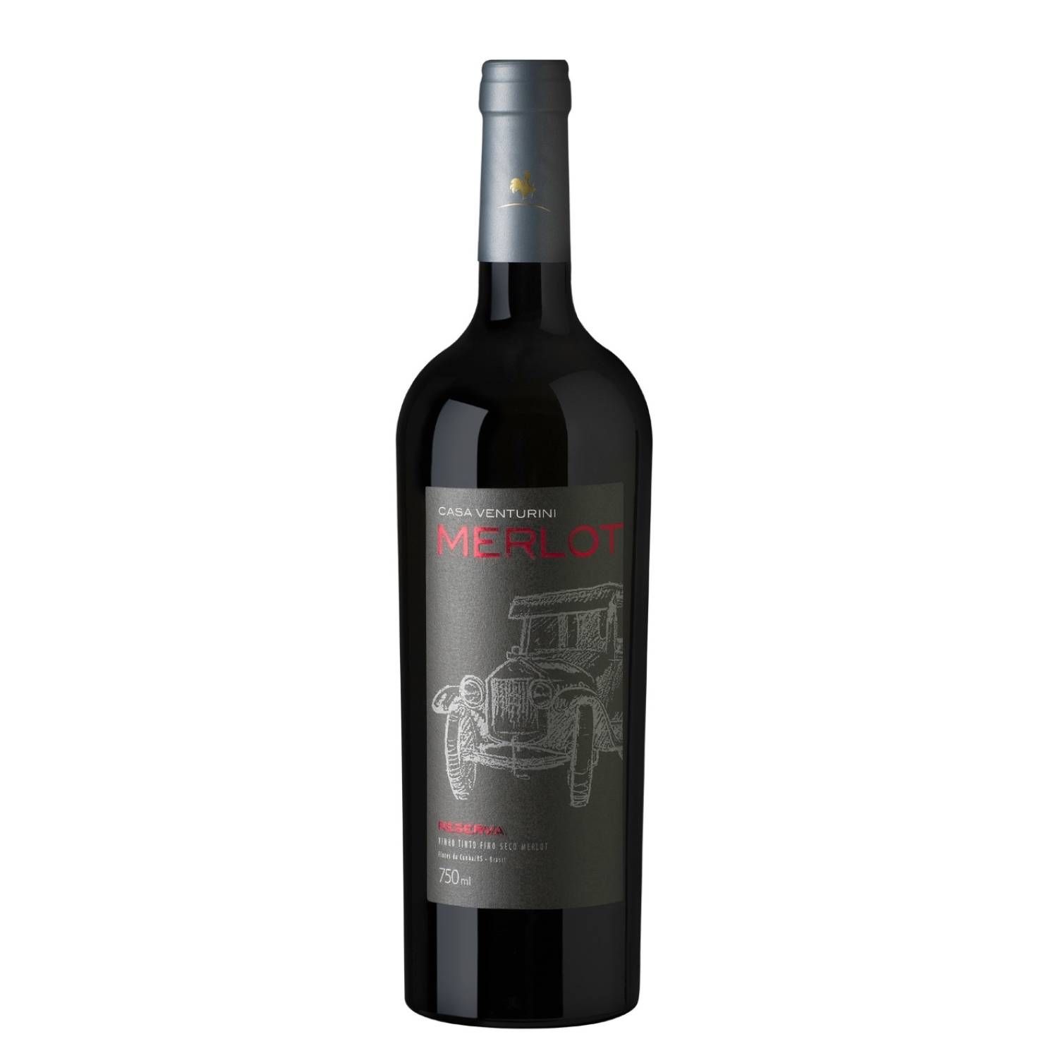 Casa Venturini Vinho Tinto Reserva Merlot 2021
