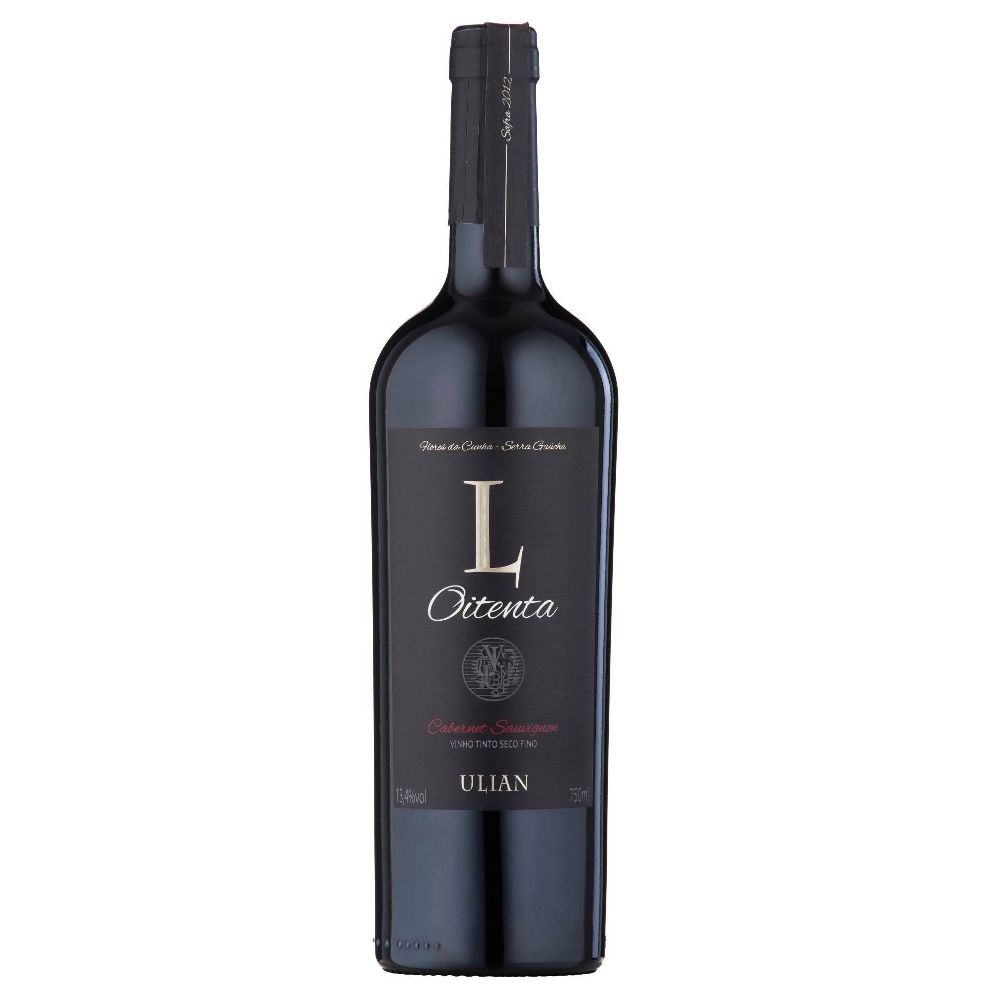Ulian Vinho Tinto L Oitenta Cabernet Sauvignon 2012