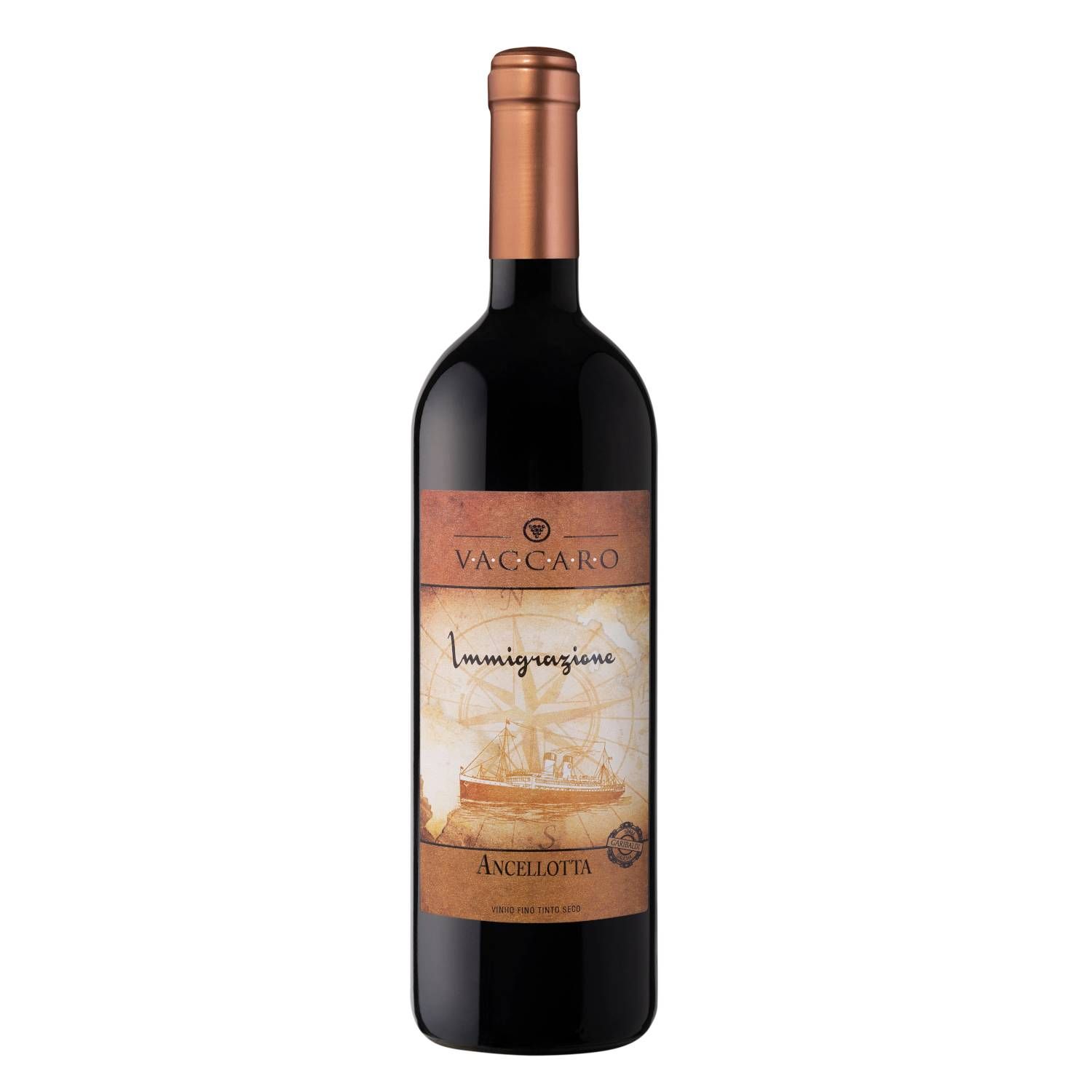 Vaccaro Vinho Tinto Immigrazione Ancellotta 2022
