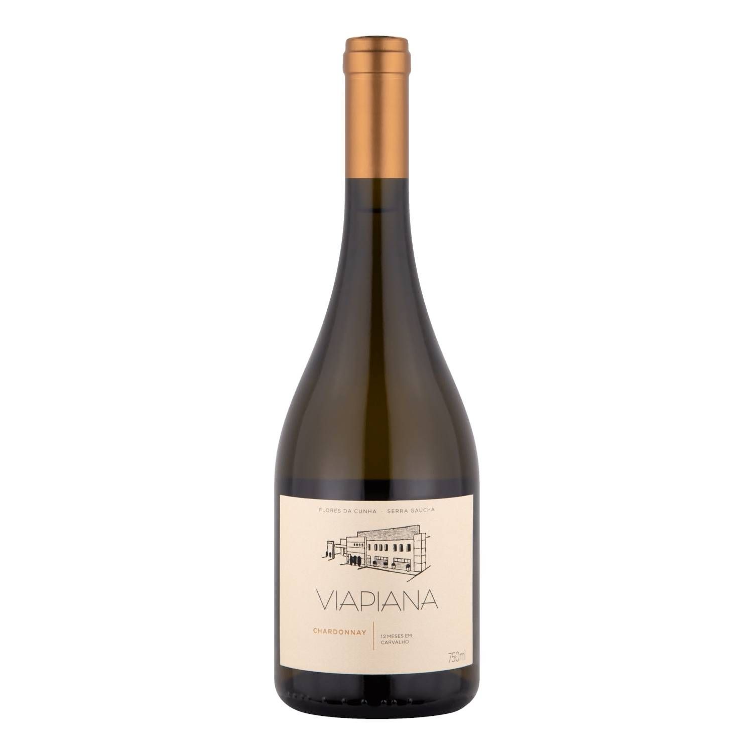 Viapiana Vinho Branco Chardonnay 2021