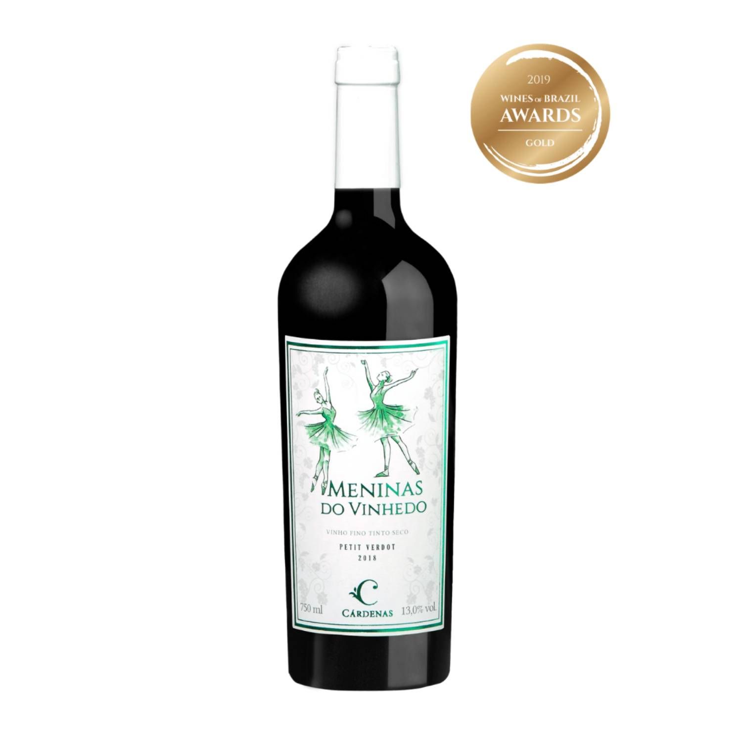 Cárdenas Vinho Tinto Meninas do Vinhedo Petit Verdot 2018