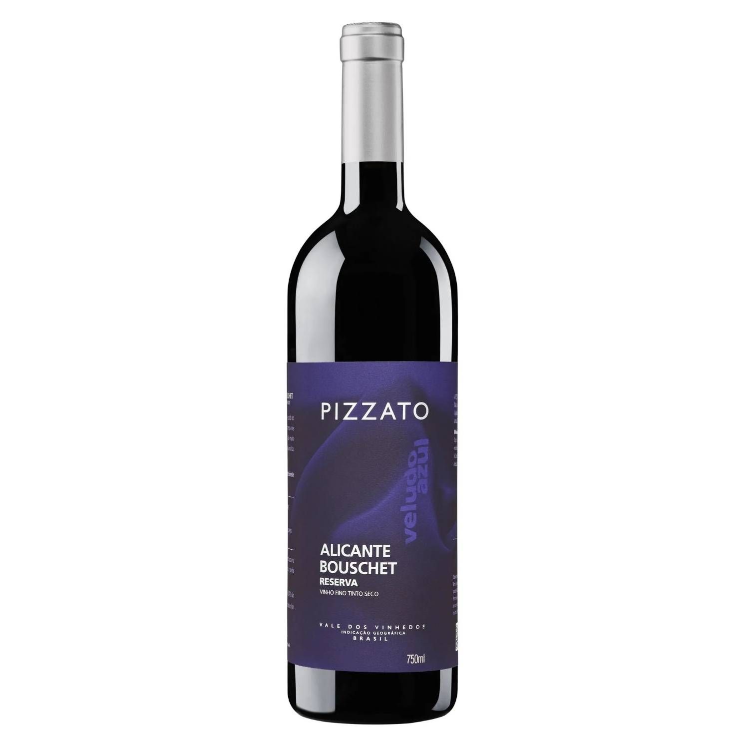 Pizzato Vinho Tinto Reserva Veludo Azul Alicante Bouschet 2022