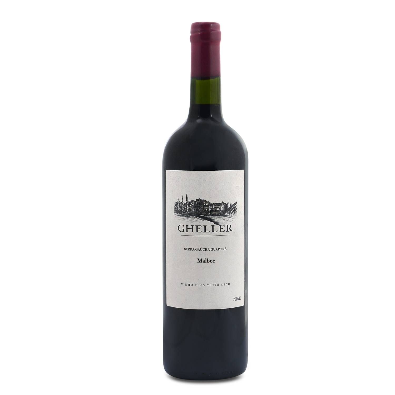 Gheller Vinho Tinto Premium Malbec 2020