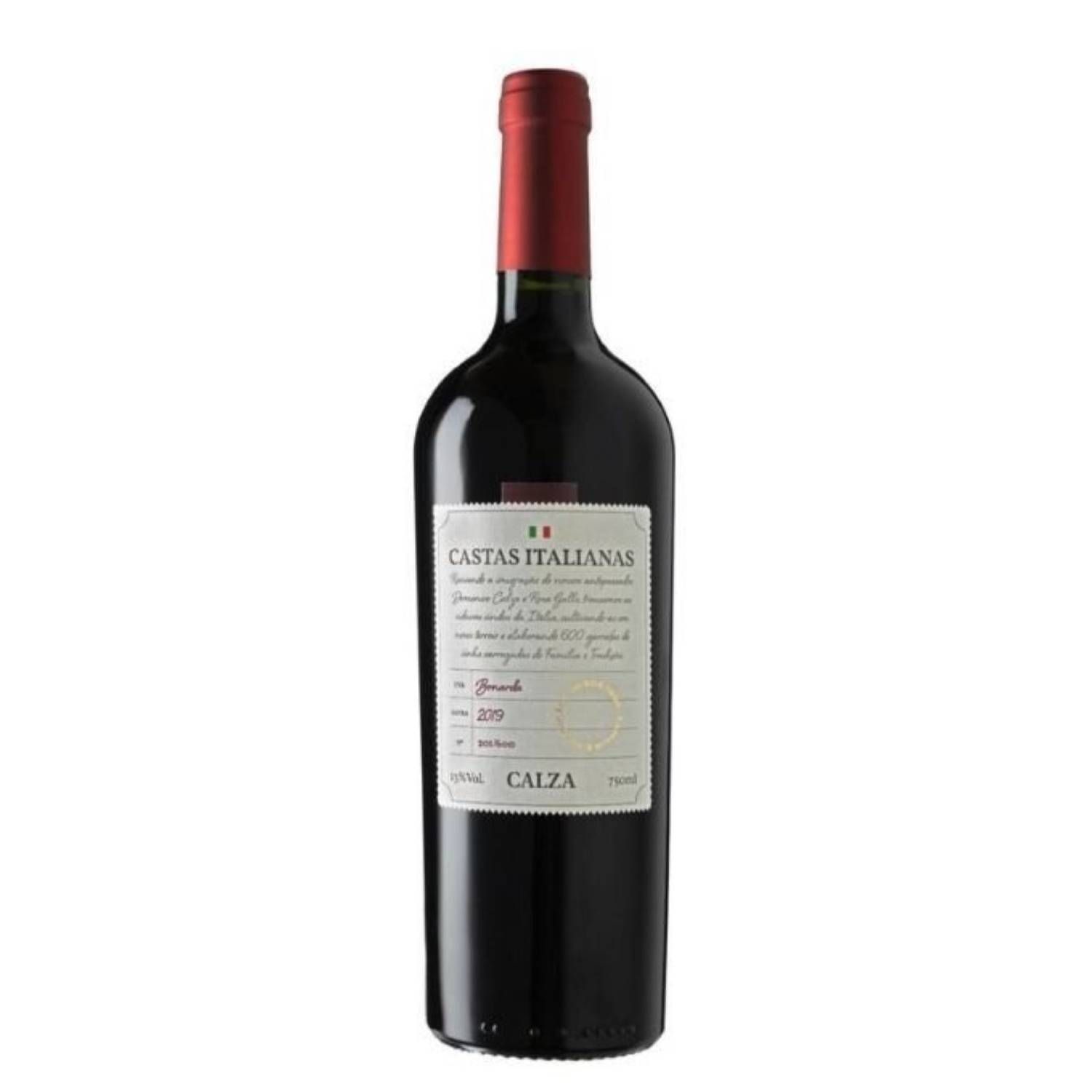 Calza Vinho Tinto Castas Italianas Bonarda
