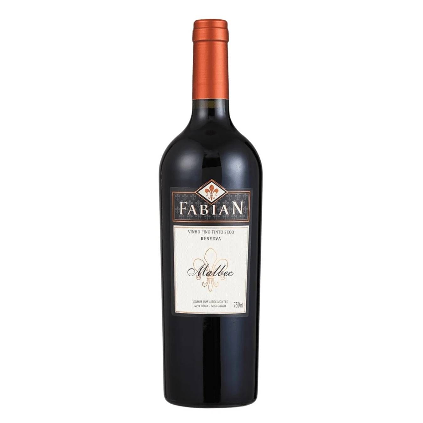 Fabian Vinho Tinto Reserva Malbec 2021