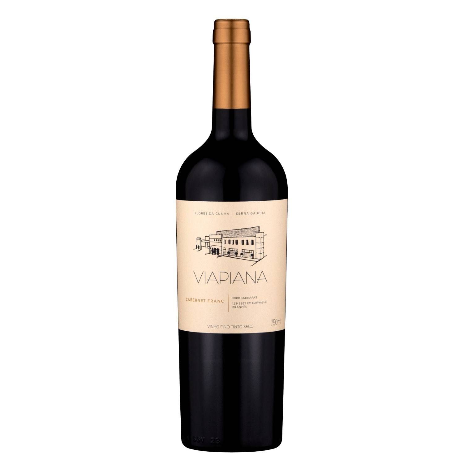 Viapiana Vinho Tinto Cabernet Franc 2021