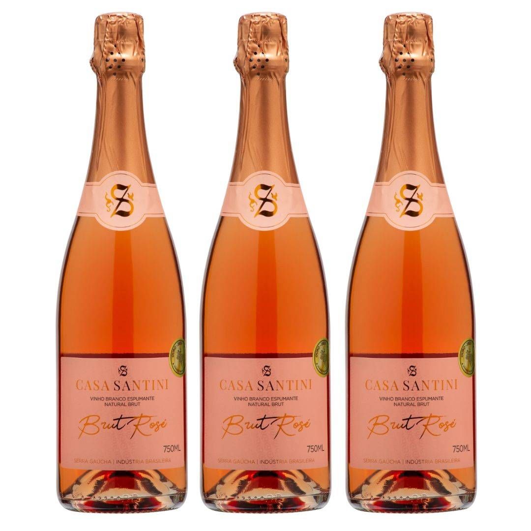 Kit Santini Espumante Rosé Brut