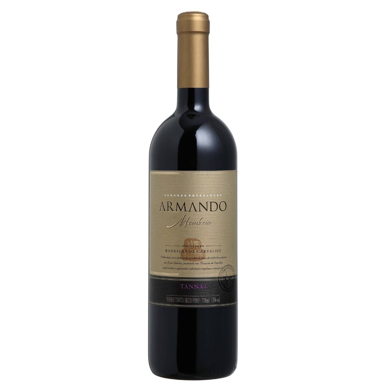 Peterlongo Vinho Tinto Armando Memoria Tannat 2020