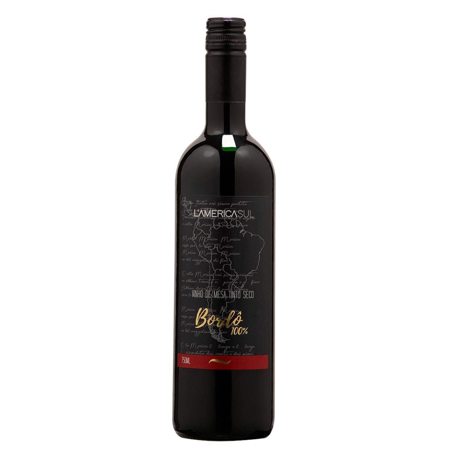Santini Vinho Tinto Bordô L'america