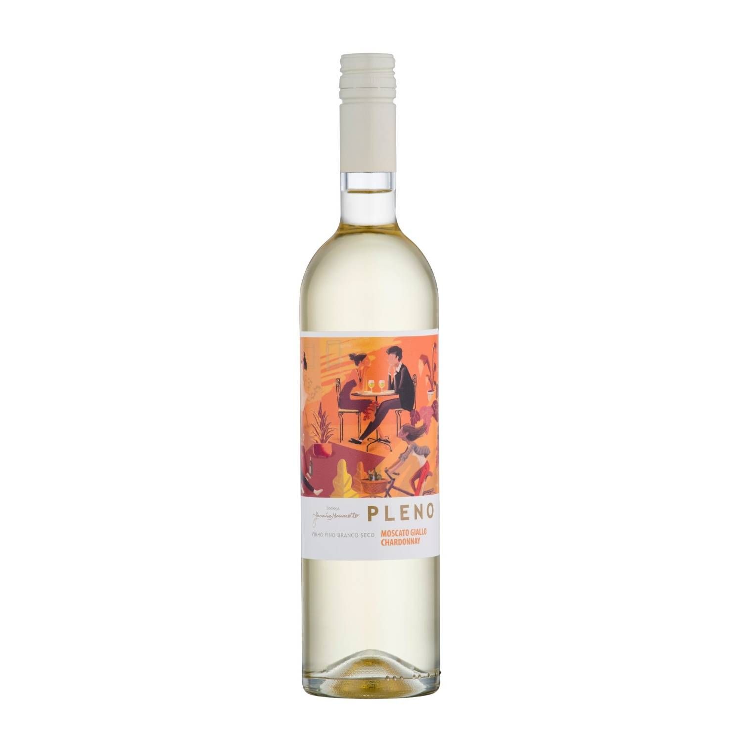 Marzarotto Vinho Branco Pleno Moscato Giallo Chardonnay