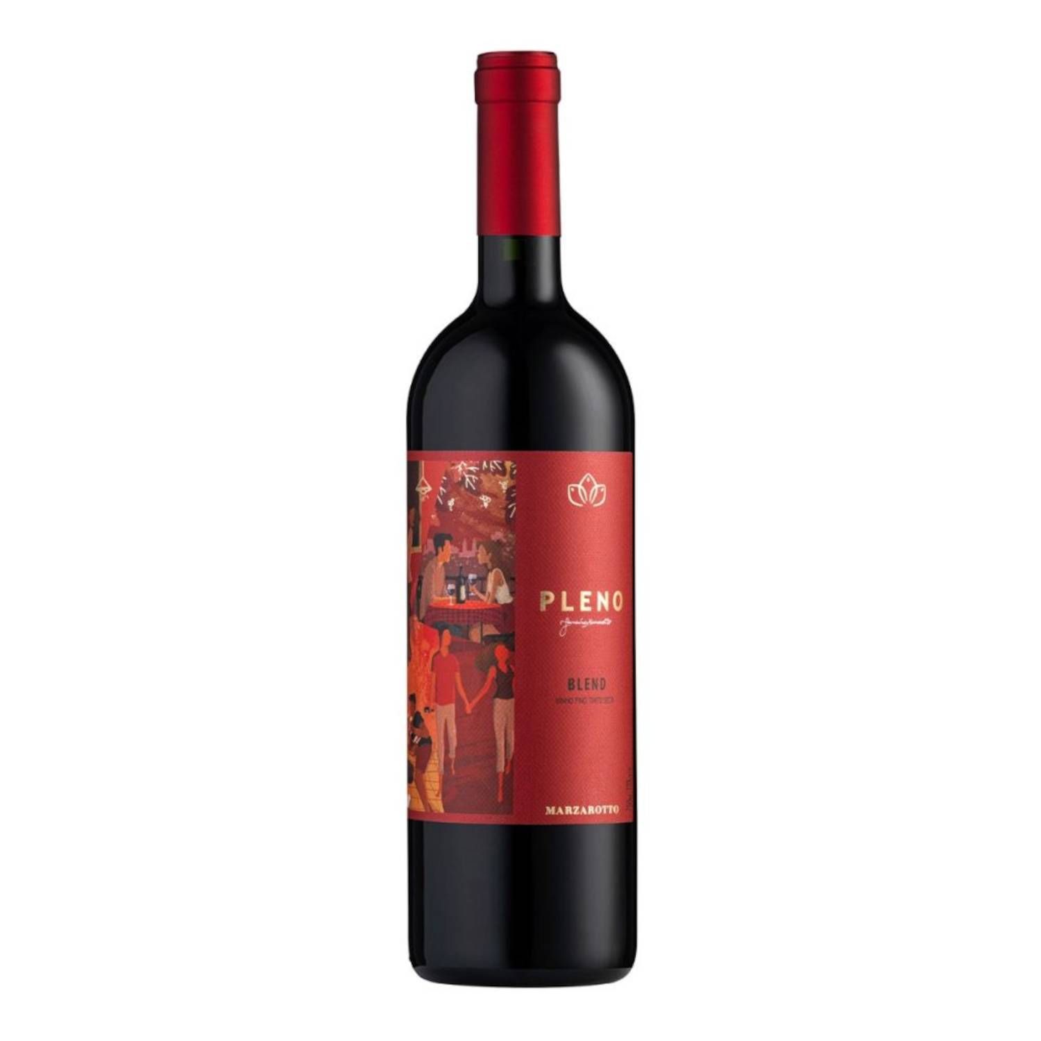 Marzarotto Vinho Tinto Pleno Blend 4 castas 2022