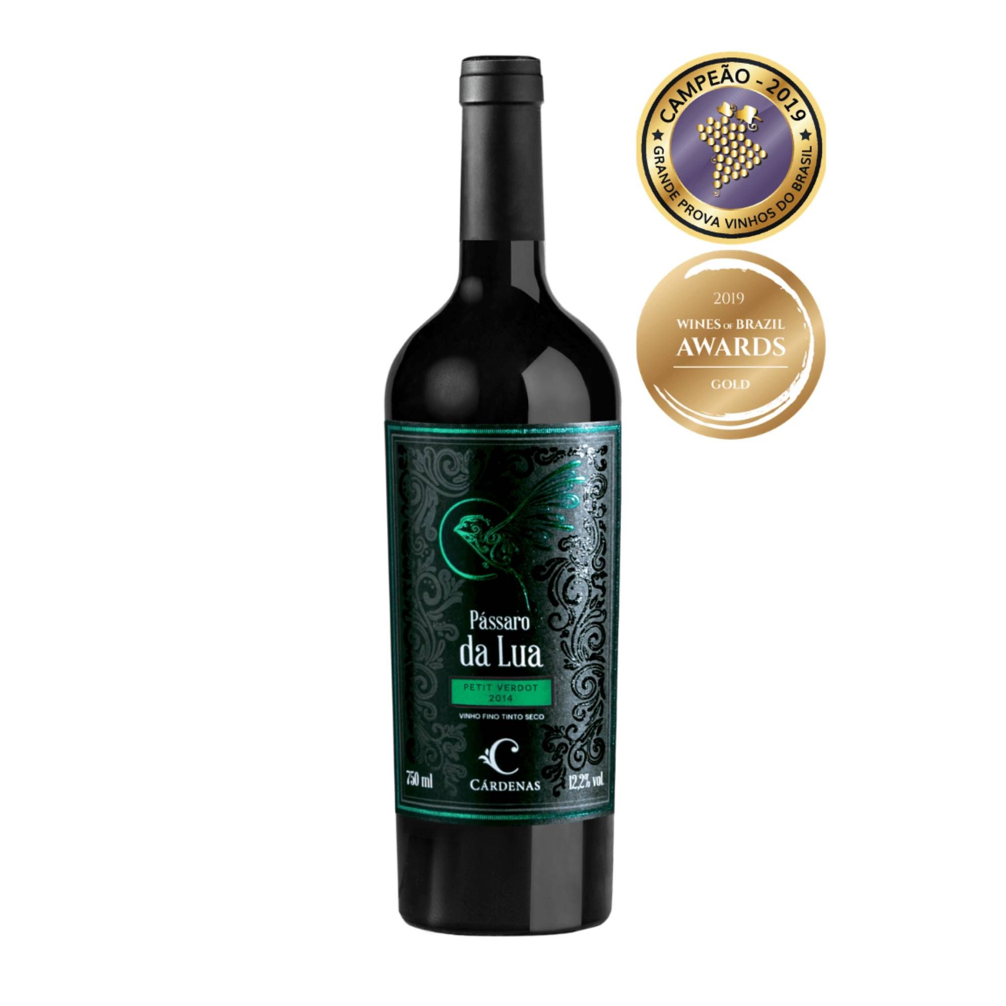 Cárdenas Vinho Tinto Pássaro da Lua Petit Verdot 2014