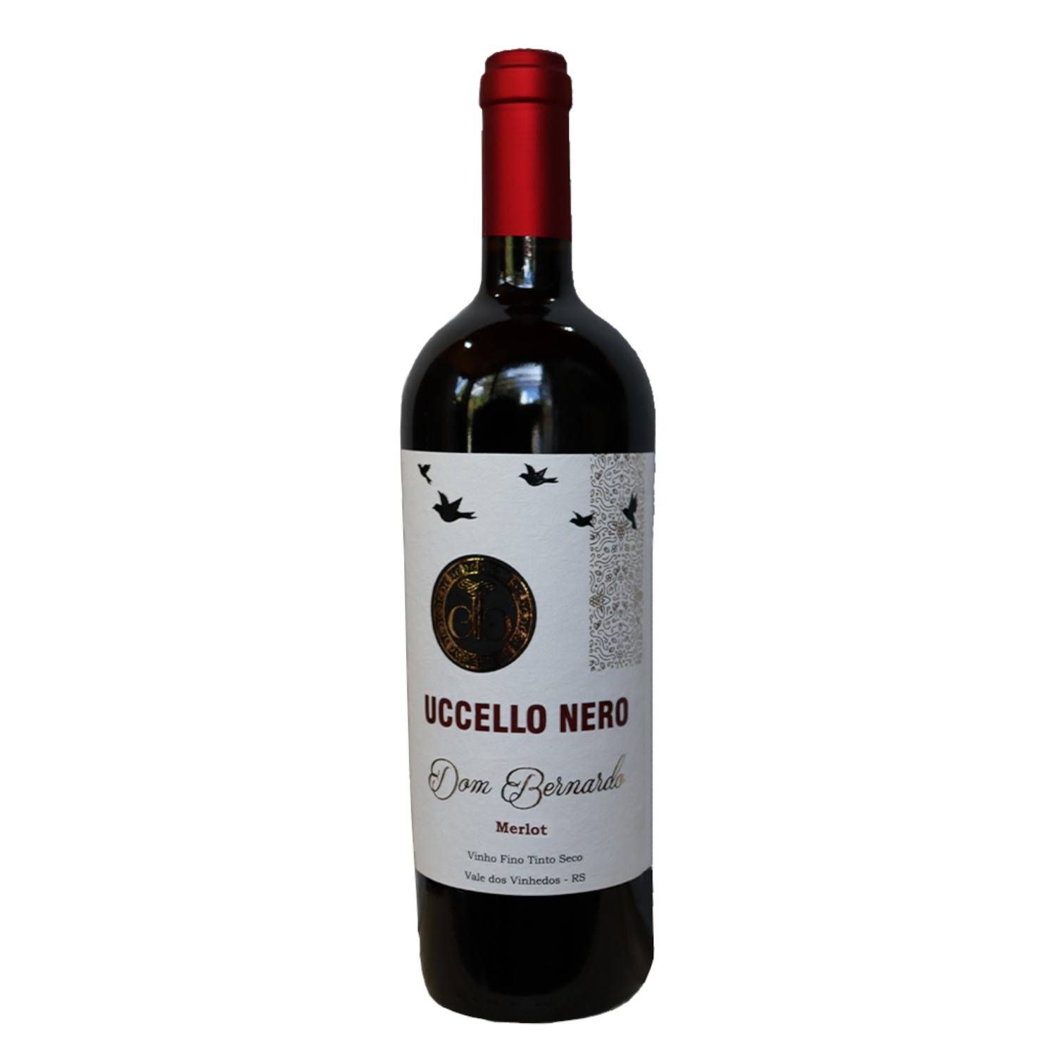 Dom Bernardo Vinho Tinto Uccello Nero Merlot 2021