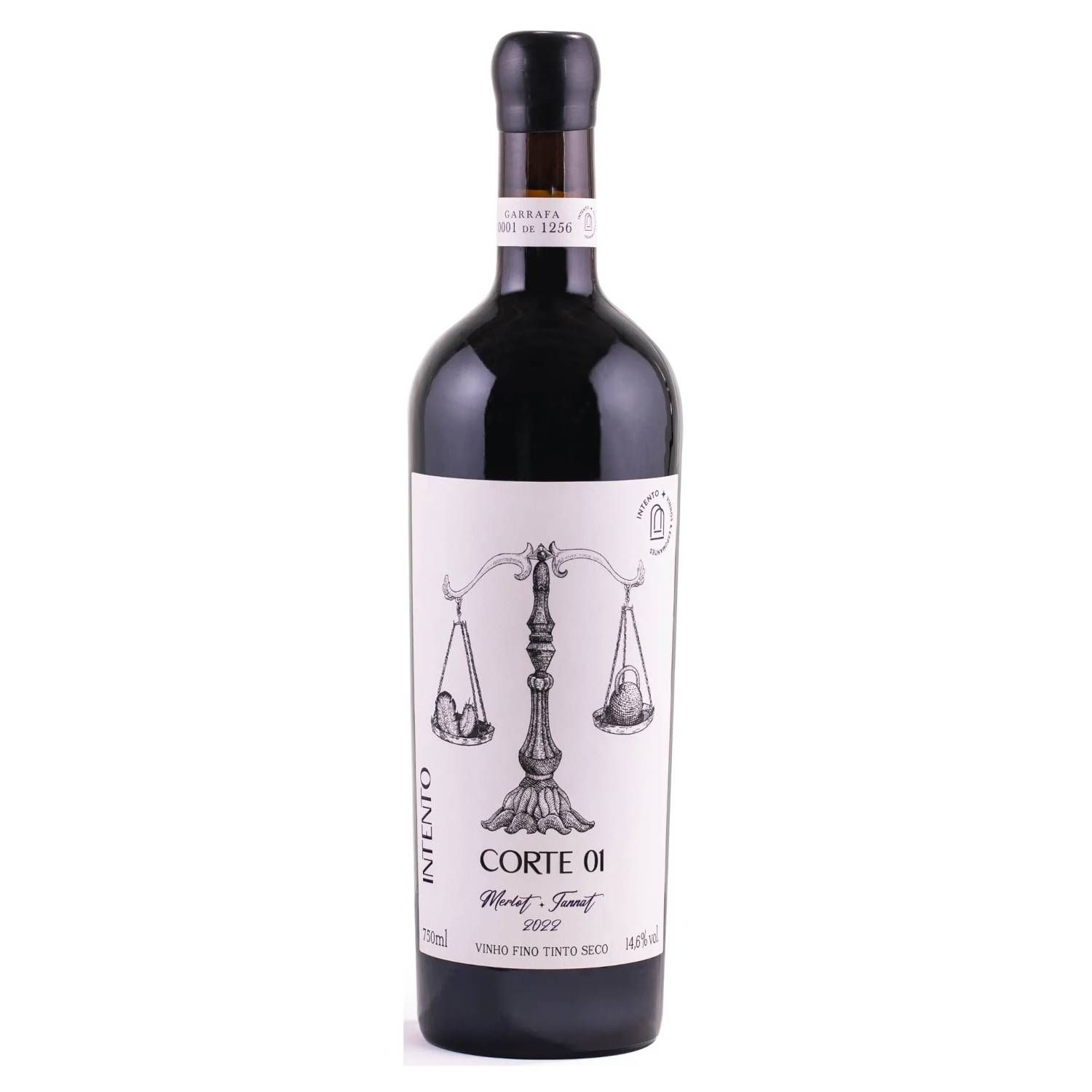 Intento Vinho Tinto Corte 01 Merlot & Tannat 2024