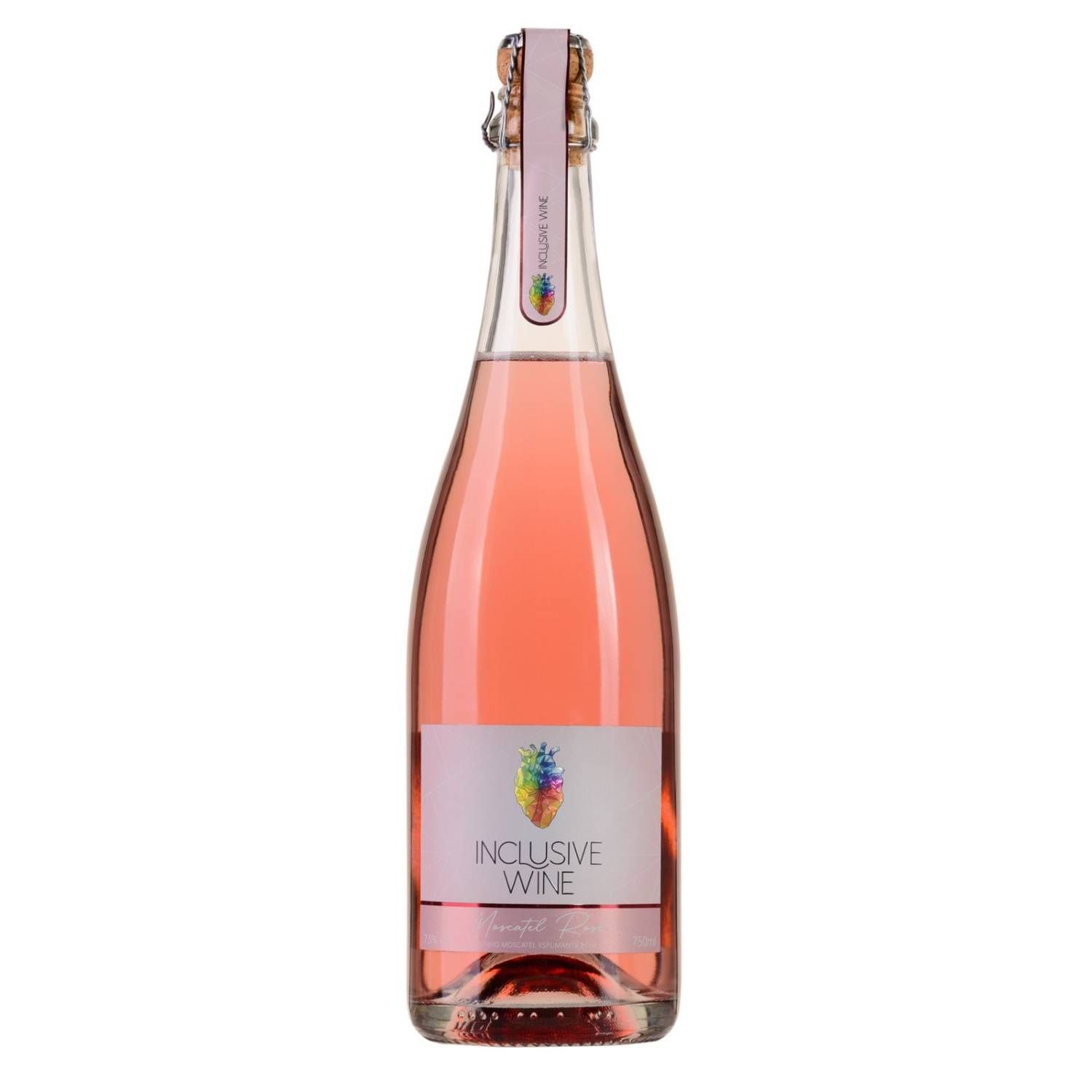 Inclusive Wine Espumante Rosé Moscatel