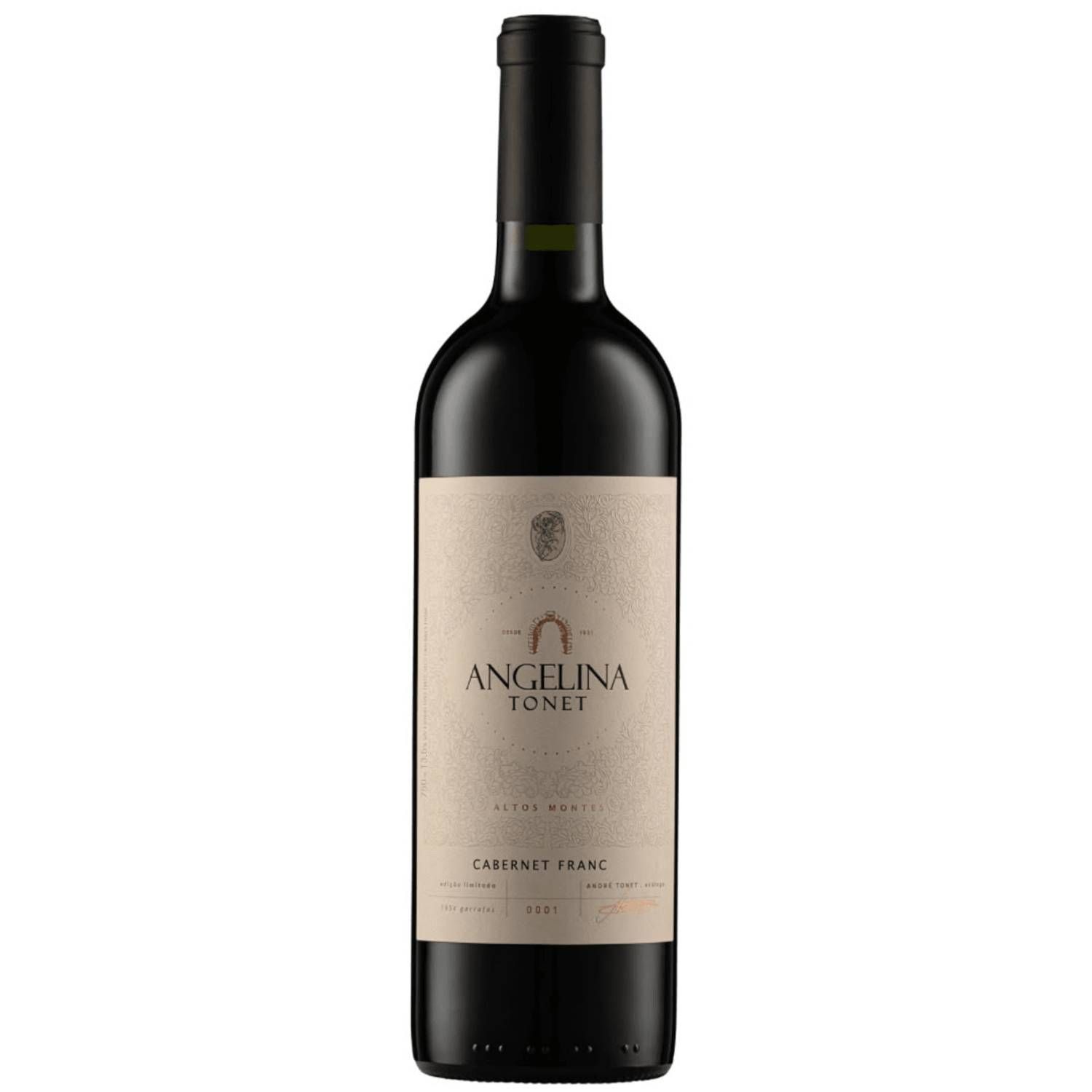 Cave de Angelina Vinho Tinto Angelina Tonet Cabernet Franc 2023