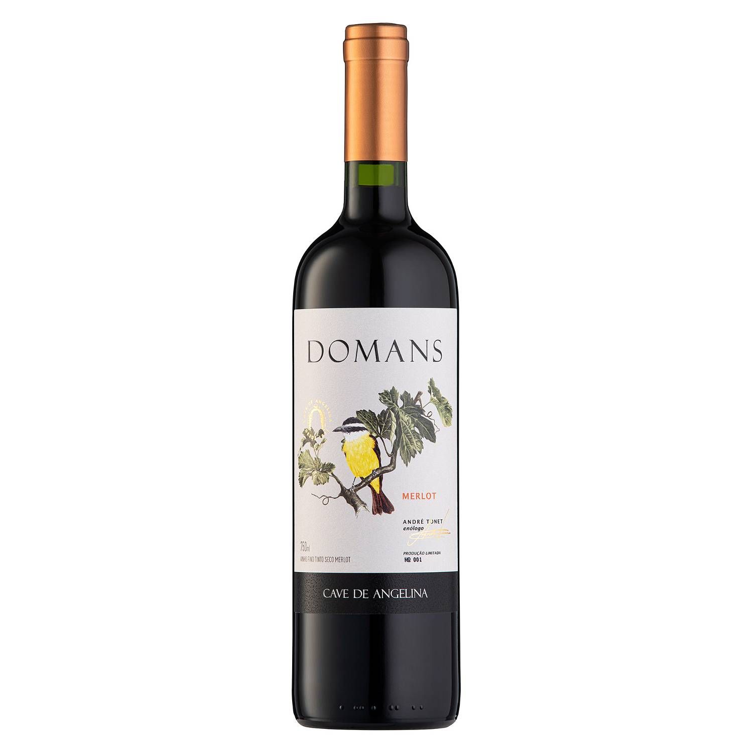 Cave de Angelina Vinho Tinto Domans Merlot 2023