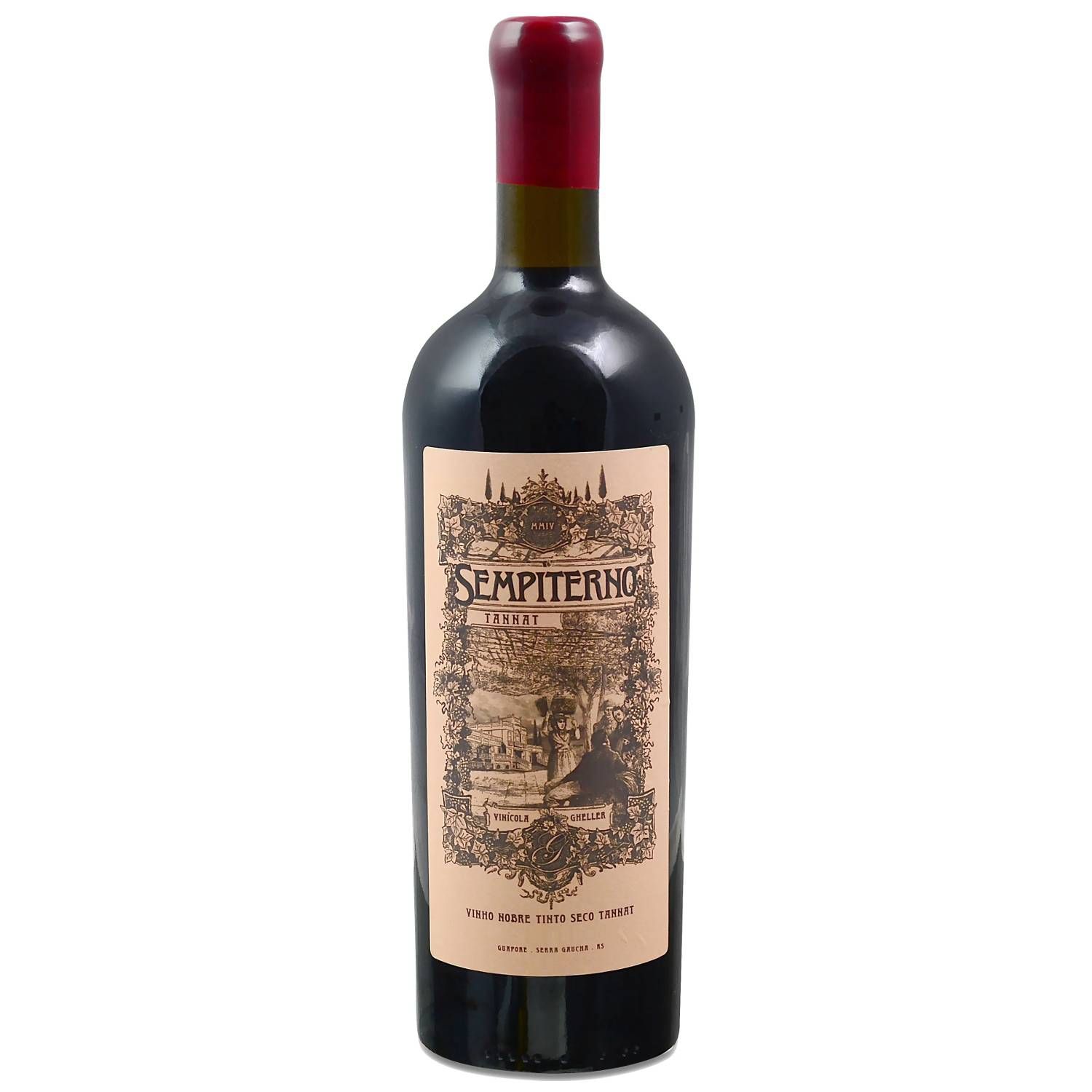Gheller Vinho Tinto Nobre Sempiterno Tannat 2020