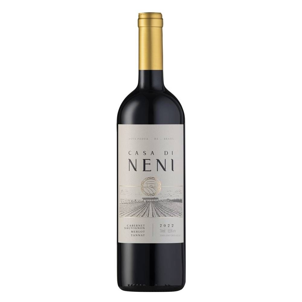 Caetano Vicentino Vinho Tinto Casa di Neni Cabernet/Merlot/Tannat 2022