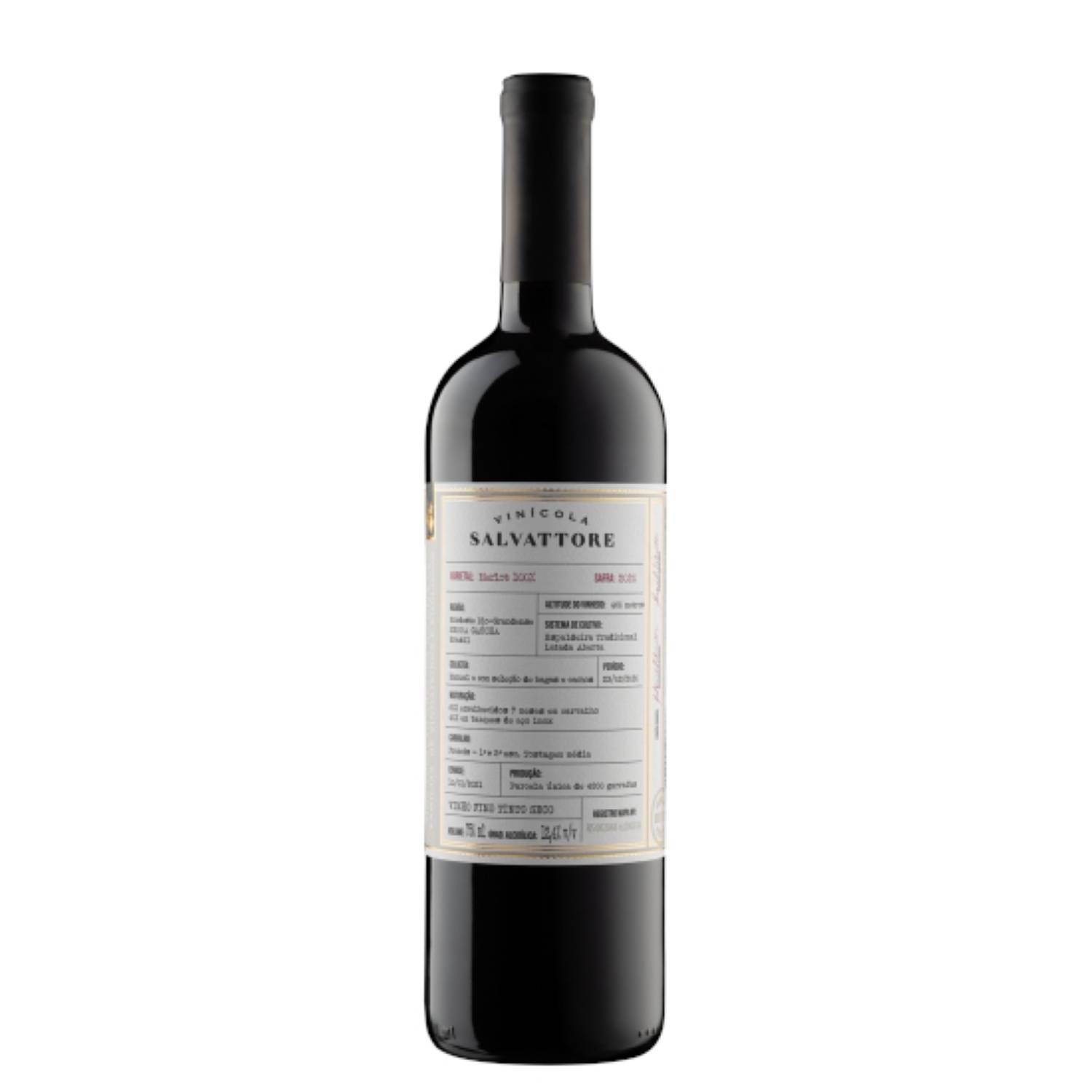 Salvattore Vinho Tinto Clássico Merlot 2021