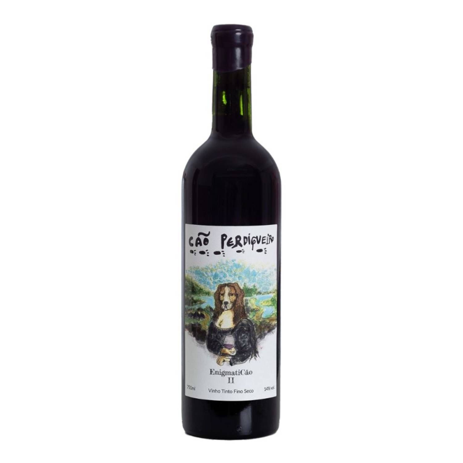 Cão Perdigueiro Vinho Tinto EnigmatiCão II