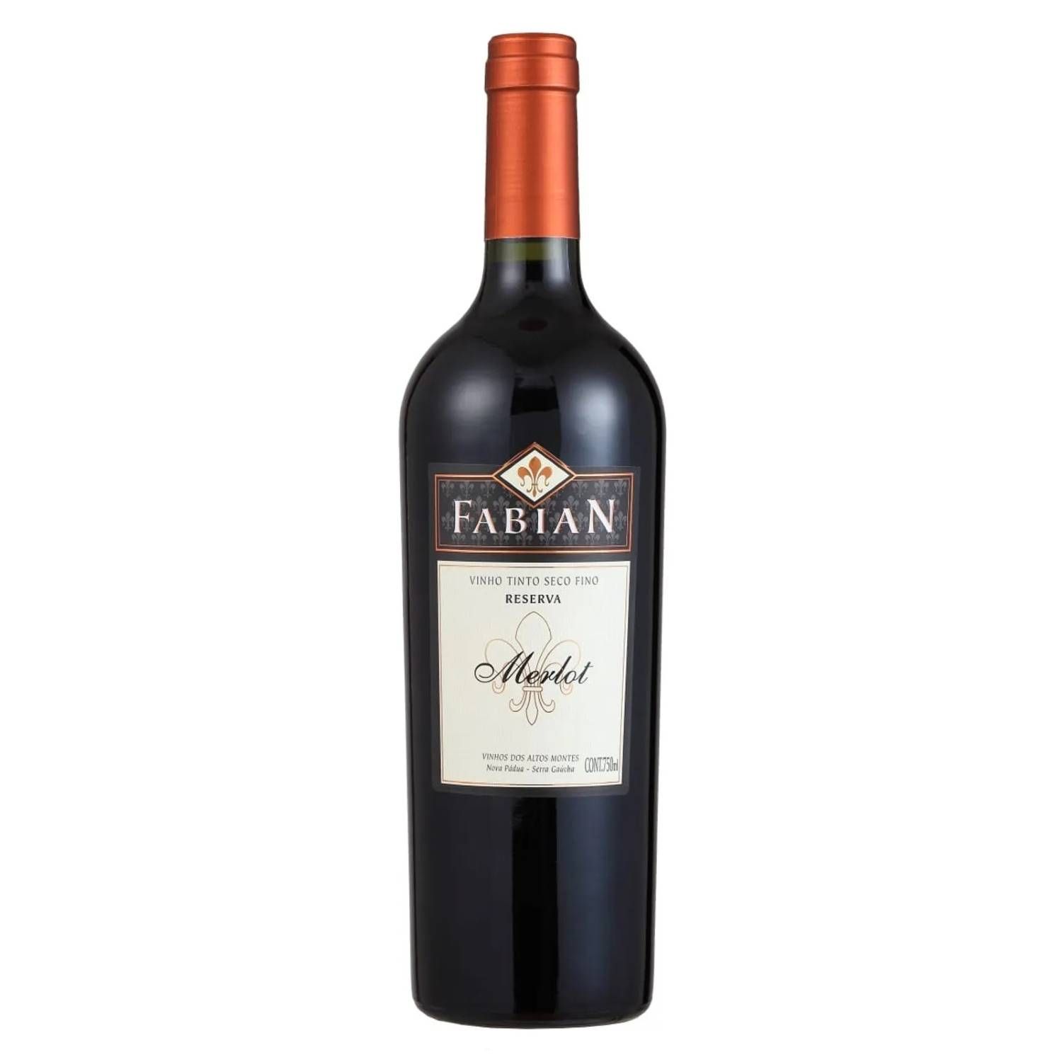 Fabian Vinho Tinto Reserva Merlot 2020