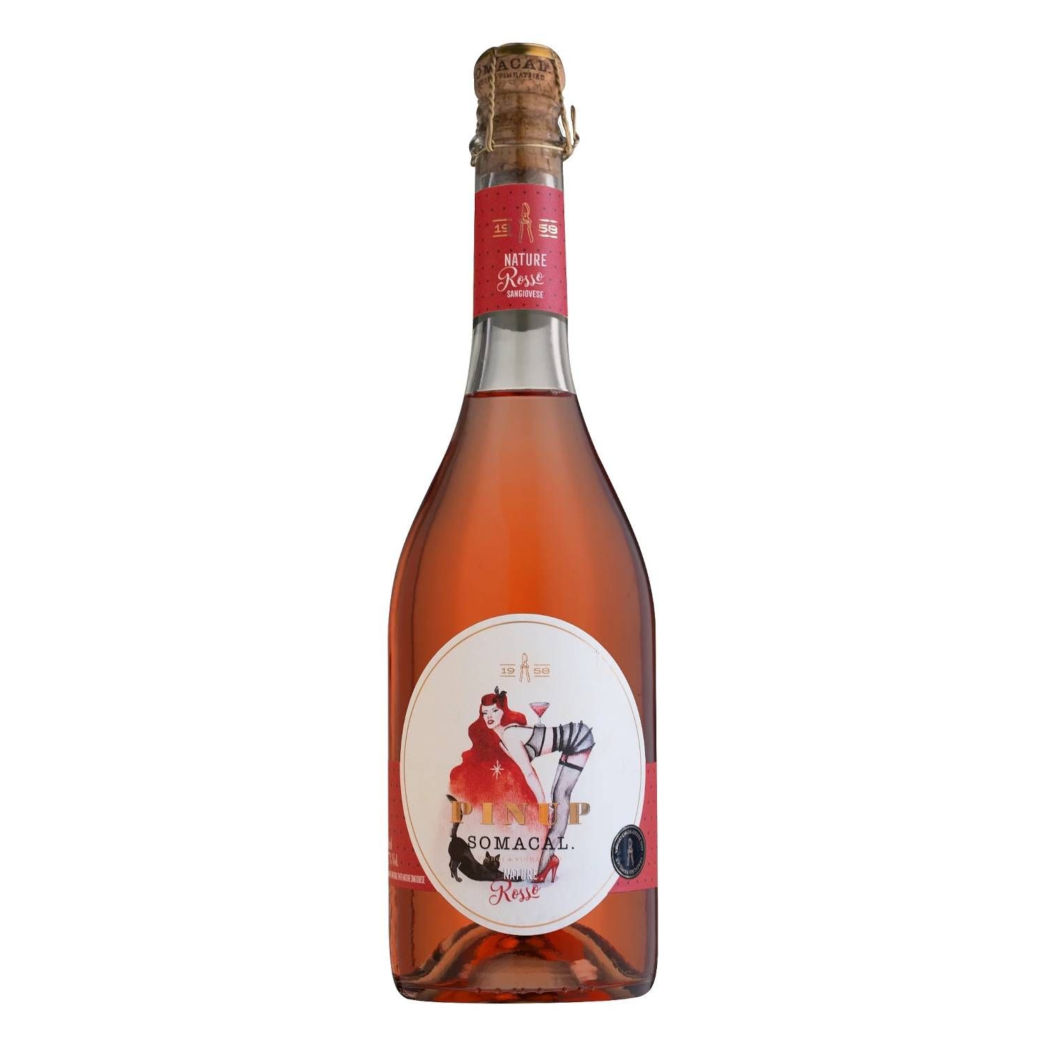 Somacal Espumante Rosé Pinup Rosso Sangiovese Nature