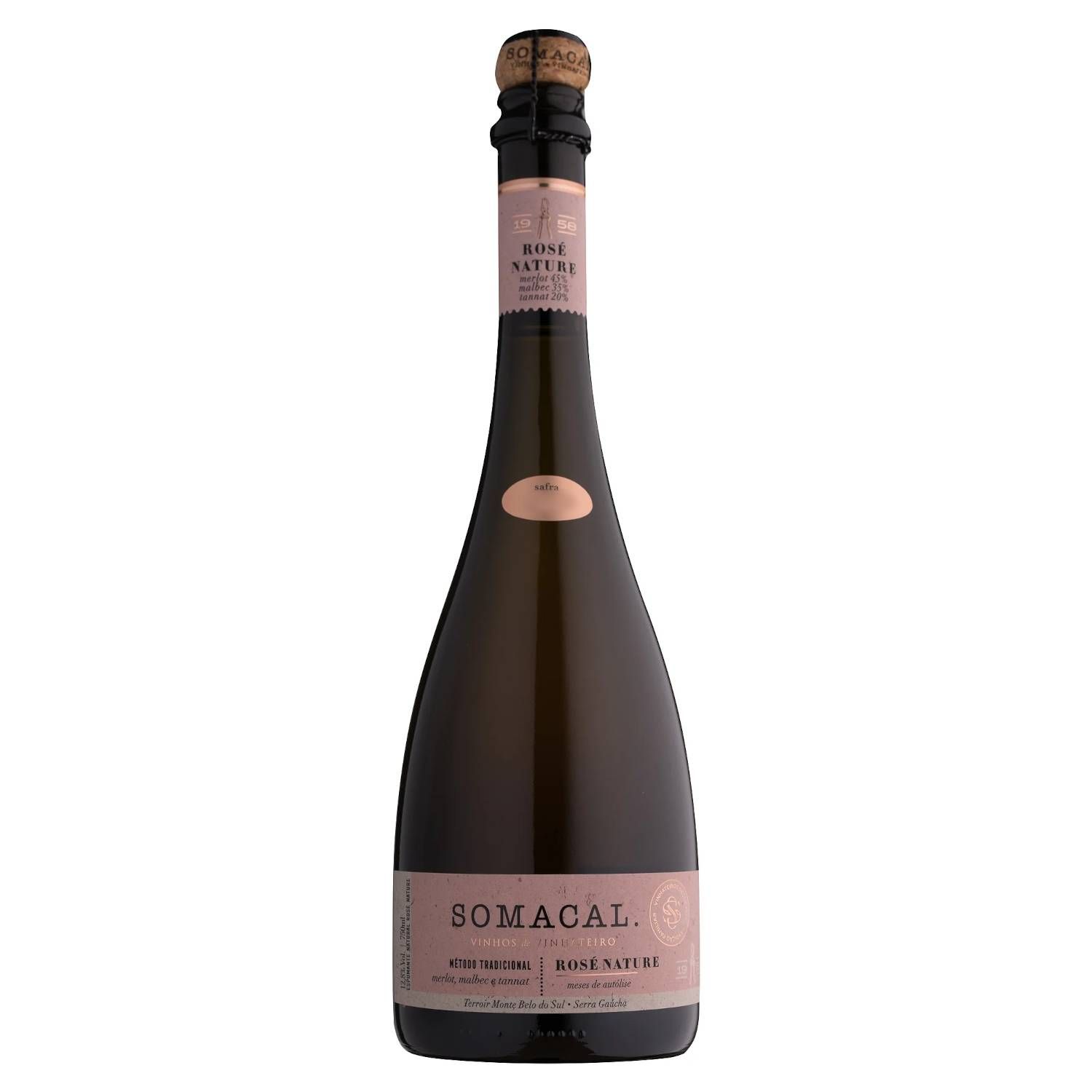 Somacal Espumante Branco Riesling Itálico Nature
