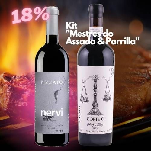 Kit "Mestres do Assado & Parrilla"