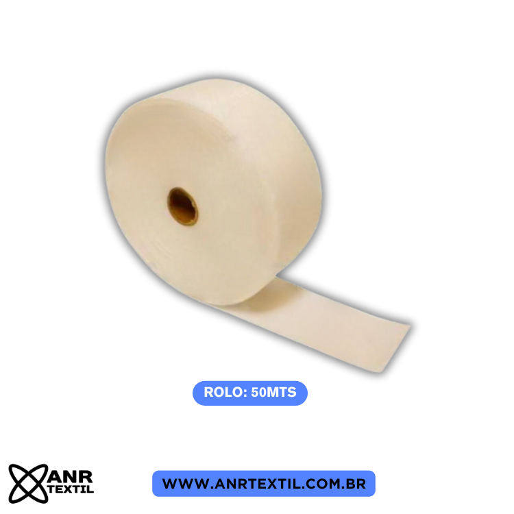 Entretela 180gr/m 5cm Palha rolo com 50mts