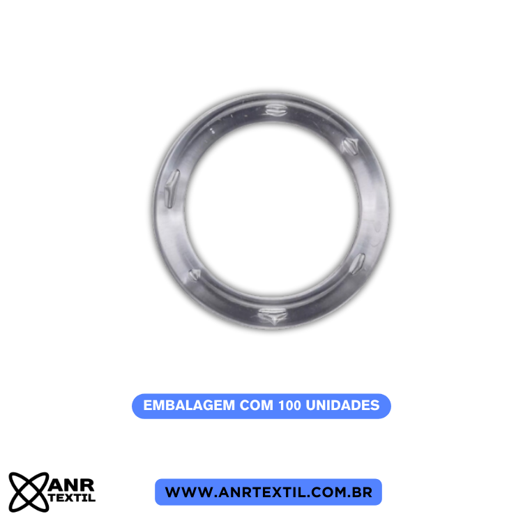 Argola pequena acrílica 