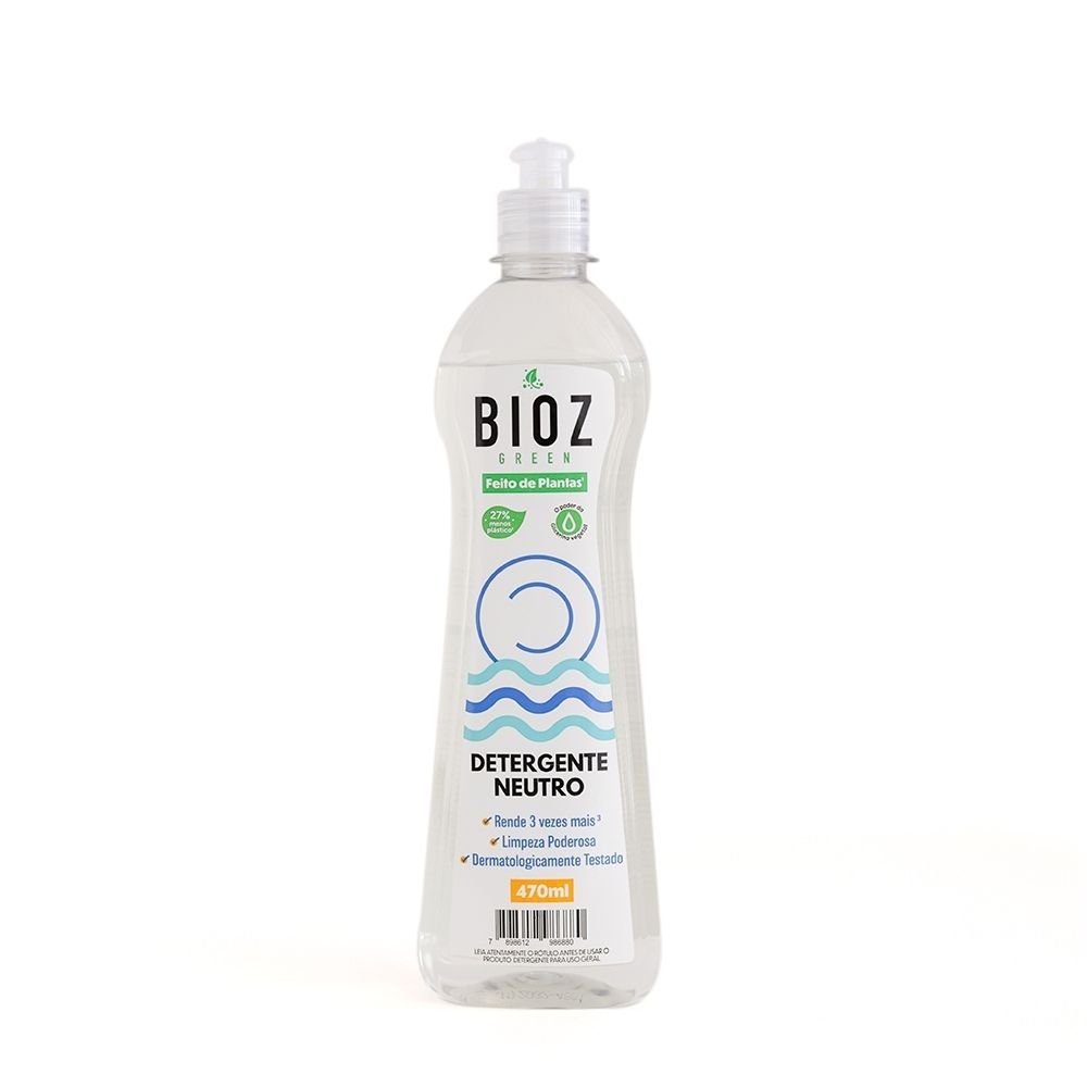 Detergente Neutro 470ml - Bioz Green